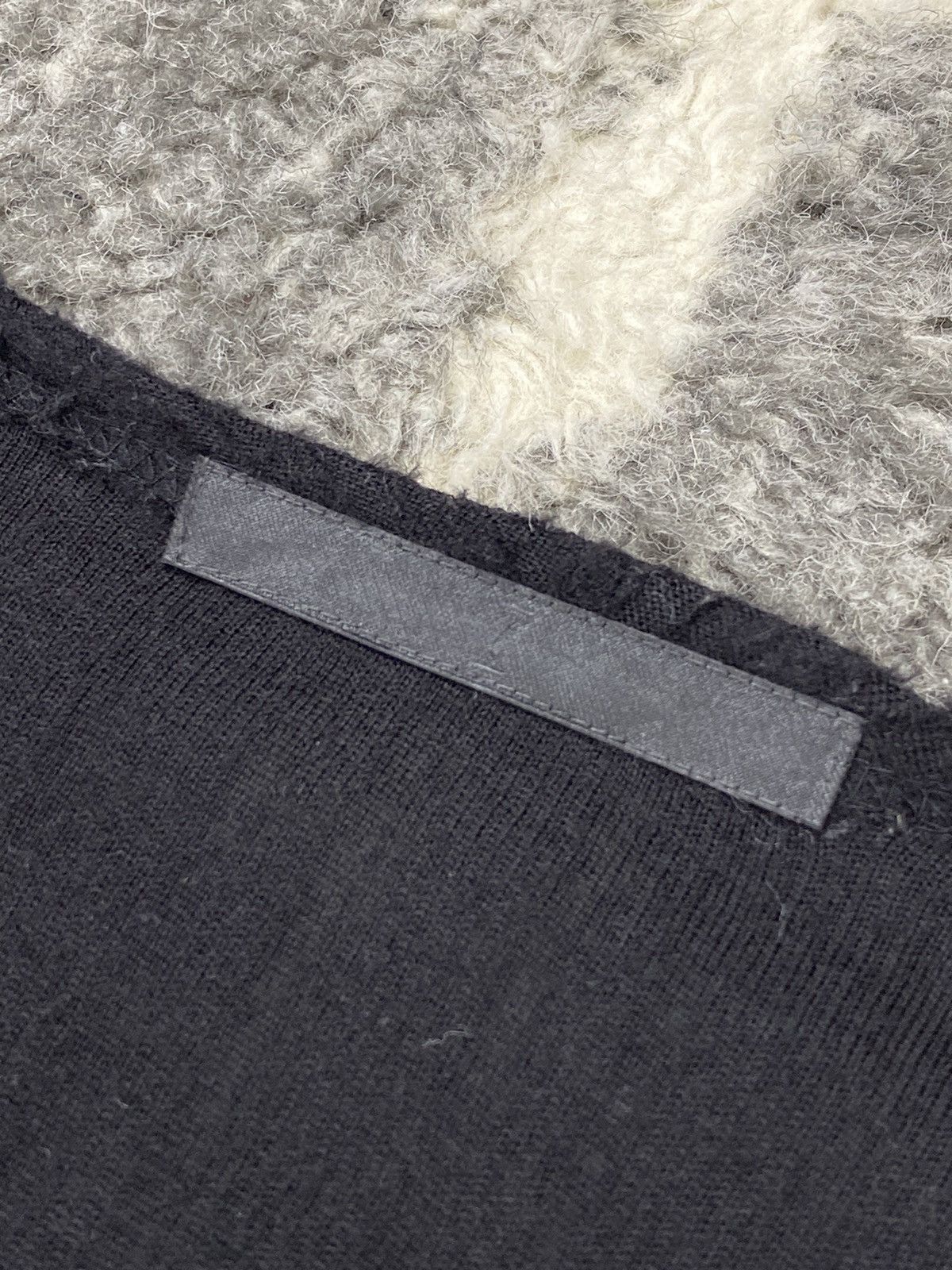 Julius JULIUS7—F/W 2011-2012 Collection Wool Jacquard Layered Shirt Size US M / EU 48-50 / 2 - 5 Thumbnail