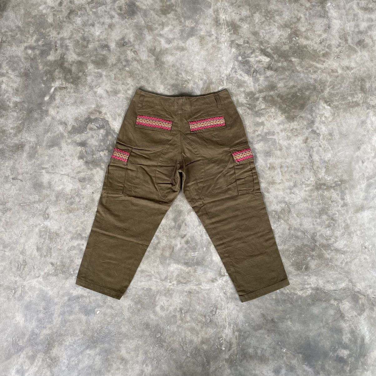 Japanese Brand 2000s Titicaca - Cargo Angkle Pants Size US 28 / EU 44 - 6 Thumbnail