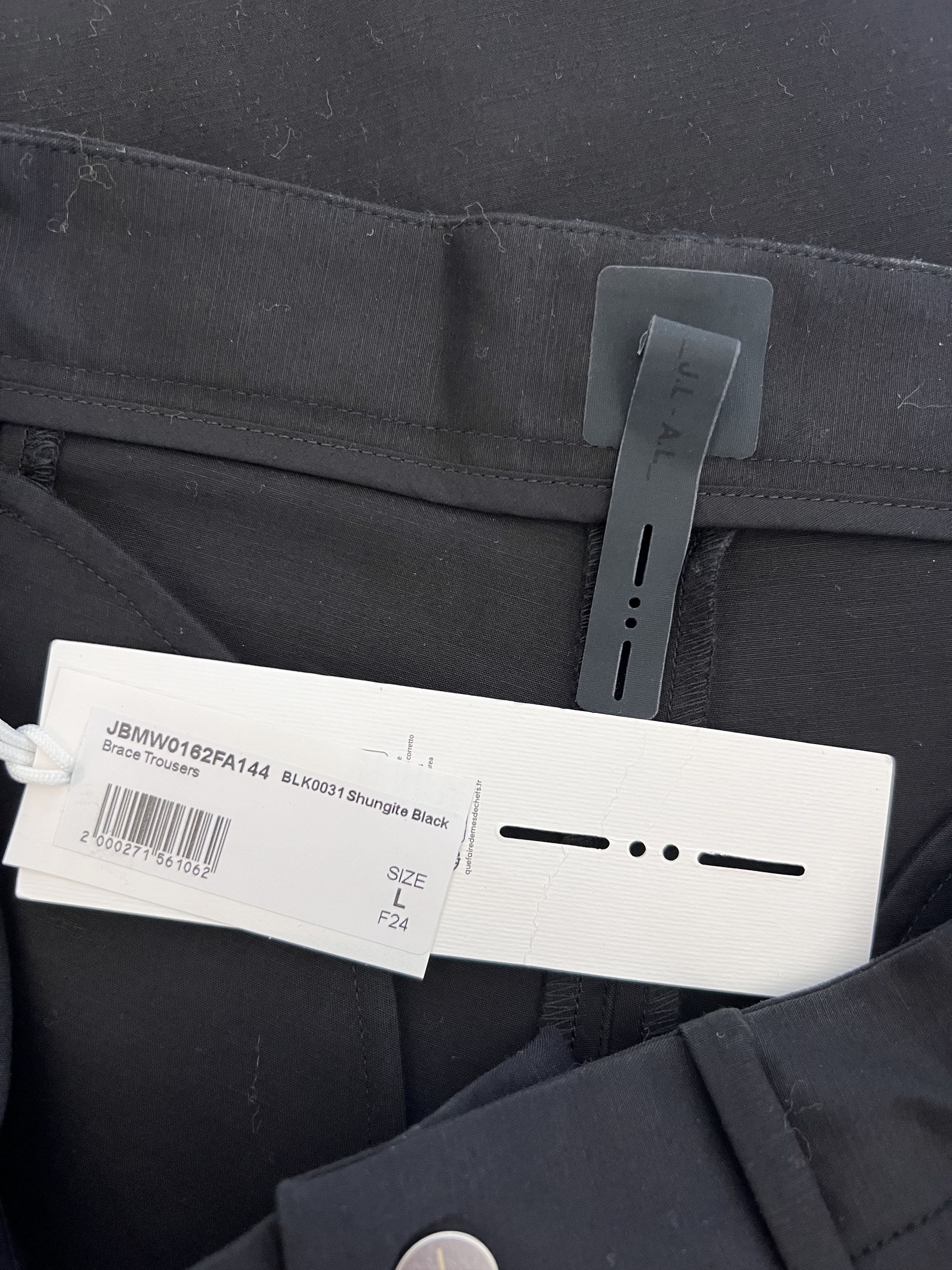 _J.L-A.L_ JLAL Brace Trousers in Black Size US 34 / EU 50 - 6 Thumbnail