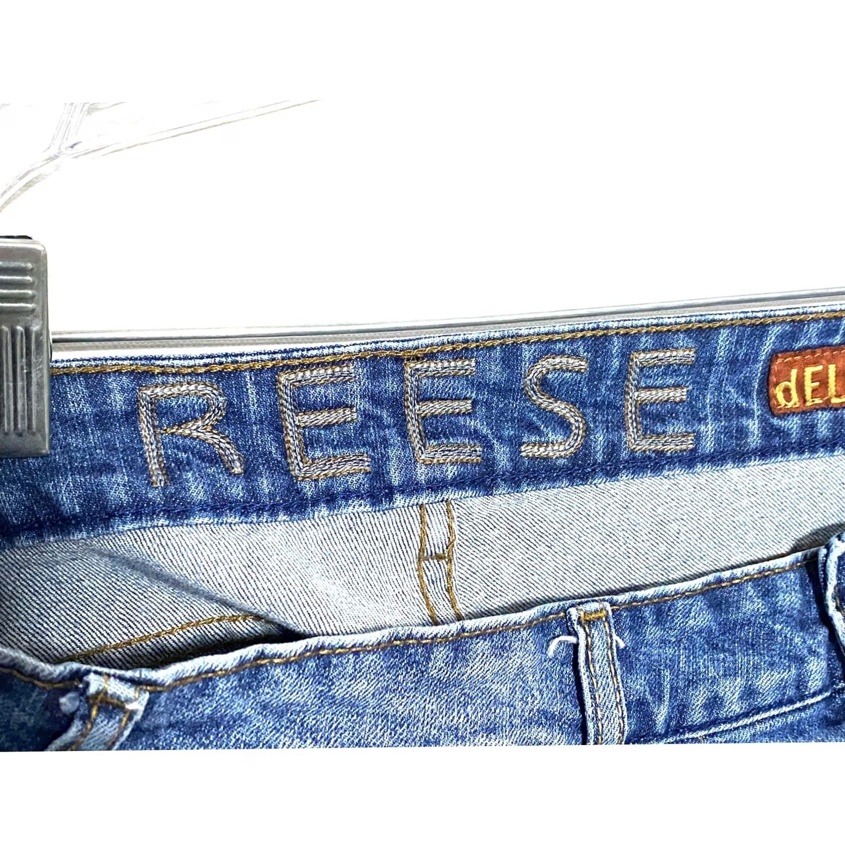 Vintage VINTAGE Delias Reese Bermuda Jean Shorts Juniors 11/12 Y2K Casual Preppy Stretch Size 32" / US 10 / IT 46 - 7 Thumbnail