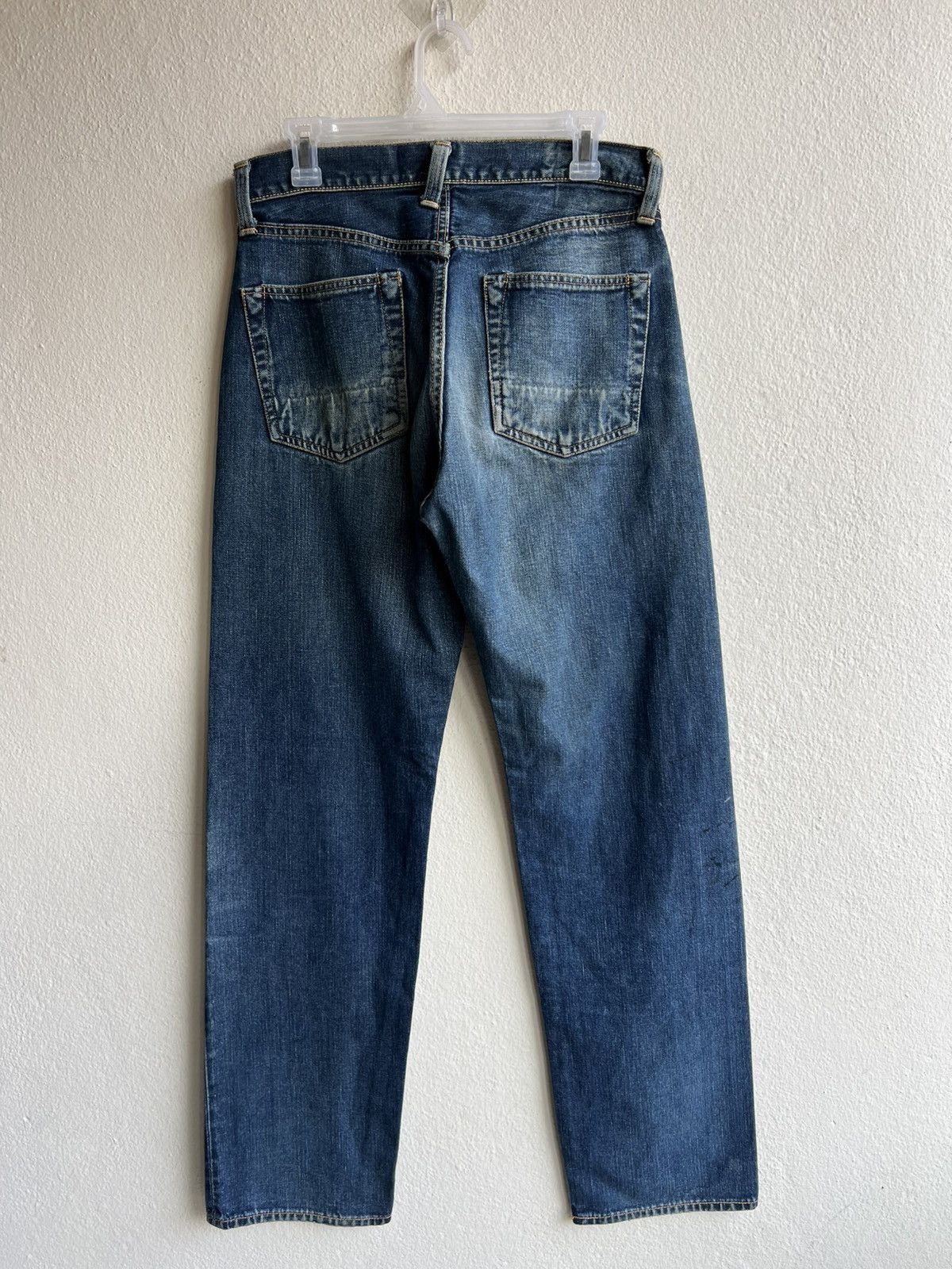 Archive Vintage 90s Evisu Evis Dirty Denim Selvedge Jeans