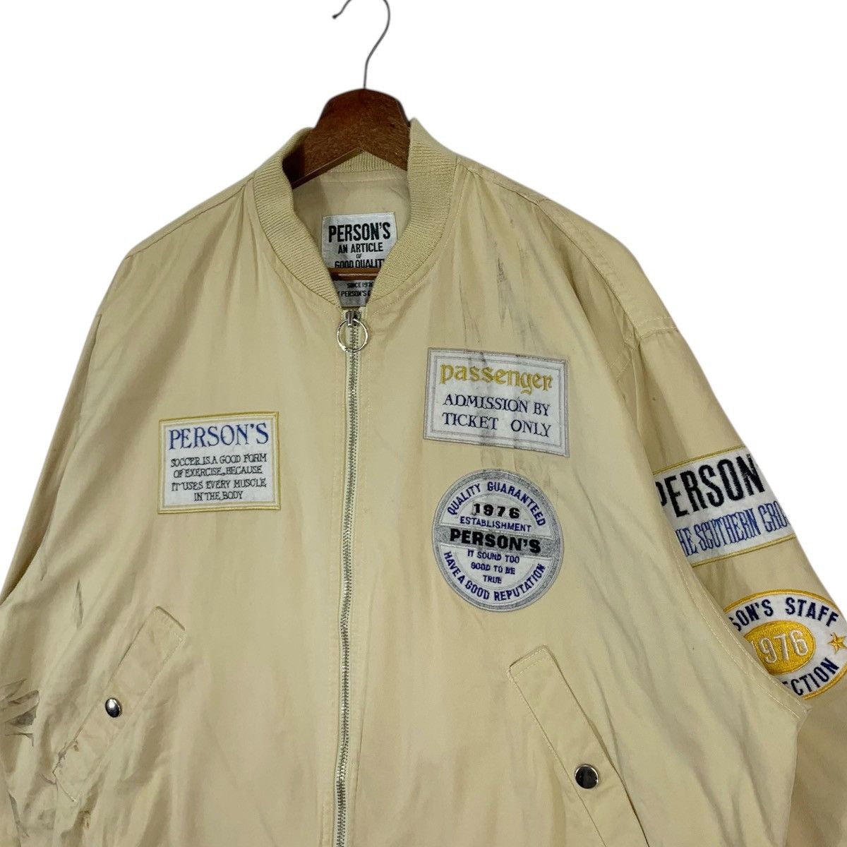 PERSON'S Vintage PERSON’S Staff Collection Bomber Jacket Size US M / EU 48-50 / 2 - 4 Thumbnail