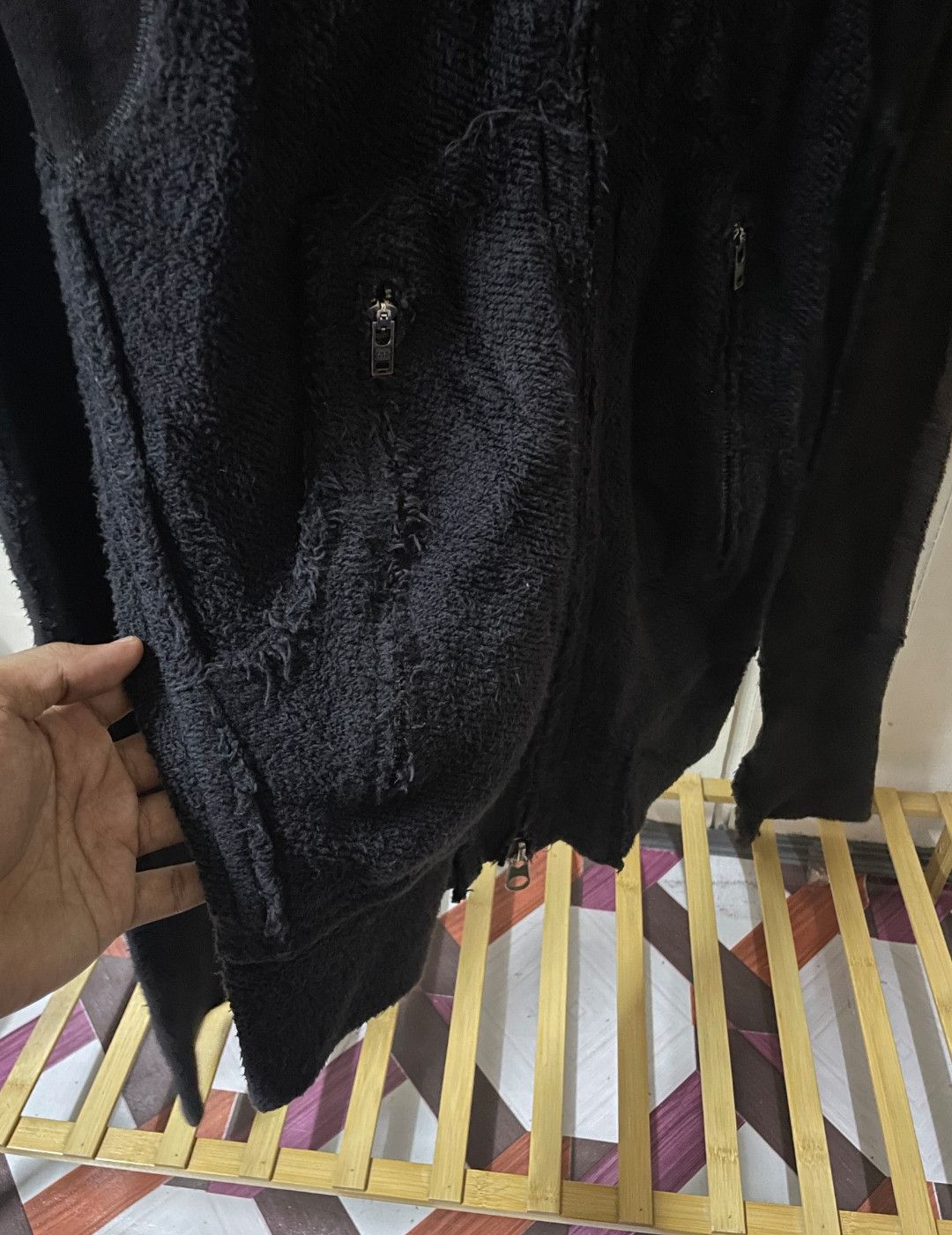 Le Grande Bleu (L.G.B.) L.G.B Black Reversible Fur Parka (size 1!!!) Size US M / EU 48-50 / 2 - 8 Thumbnail