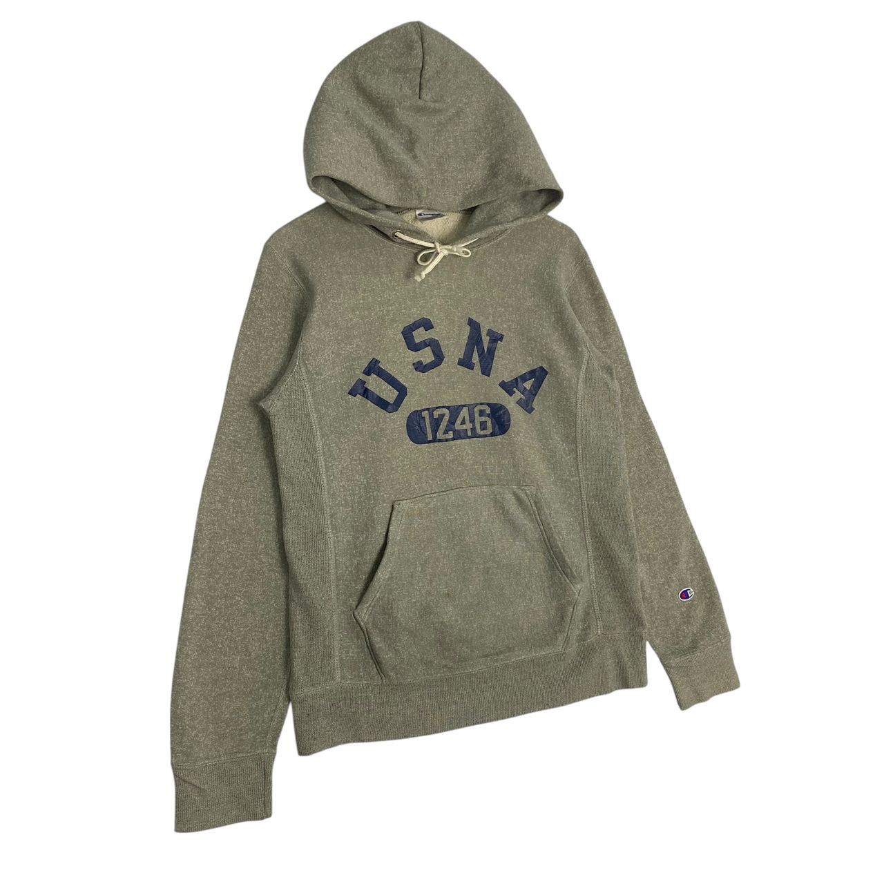 Champion Vintage 90s Champion Reverse Weave USNA Hoodie Military Size US S / EU 44-46 / 1 - 2 Thumbnail
