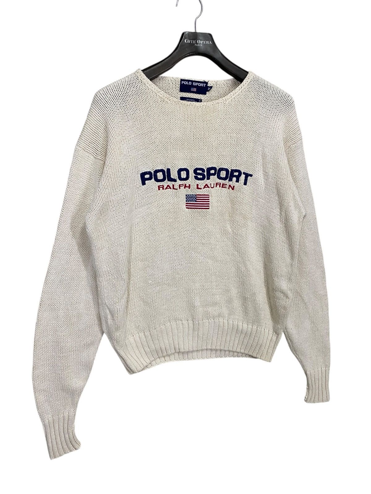Polo Ralph Lauren × Ralph Lauren × Vintage Vintage polo sport ralph lauren knit sweater Size US M / EU 48-50 / 2 - 2 Thumbnail
