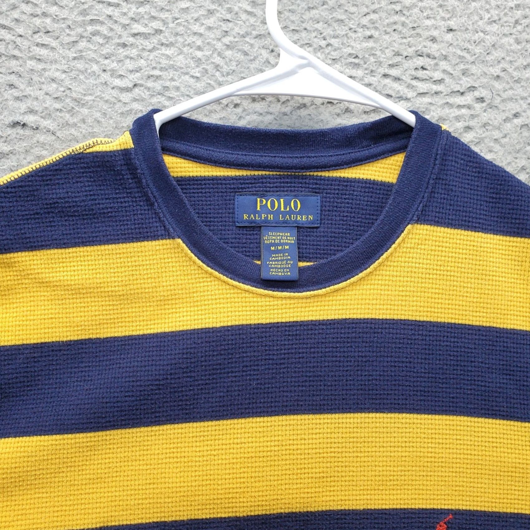 Polo Ralph Lauren Polo Ralph Lauren Sleepwear Shirt Mens M Multi Striped Crew Neck Long Sleeve Polo Ralph Lauren Shirt Mens M Multi Striped Crew Neck Long Sleeve Size US M / EU 48-50 / 2 - 5 Thumbnail