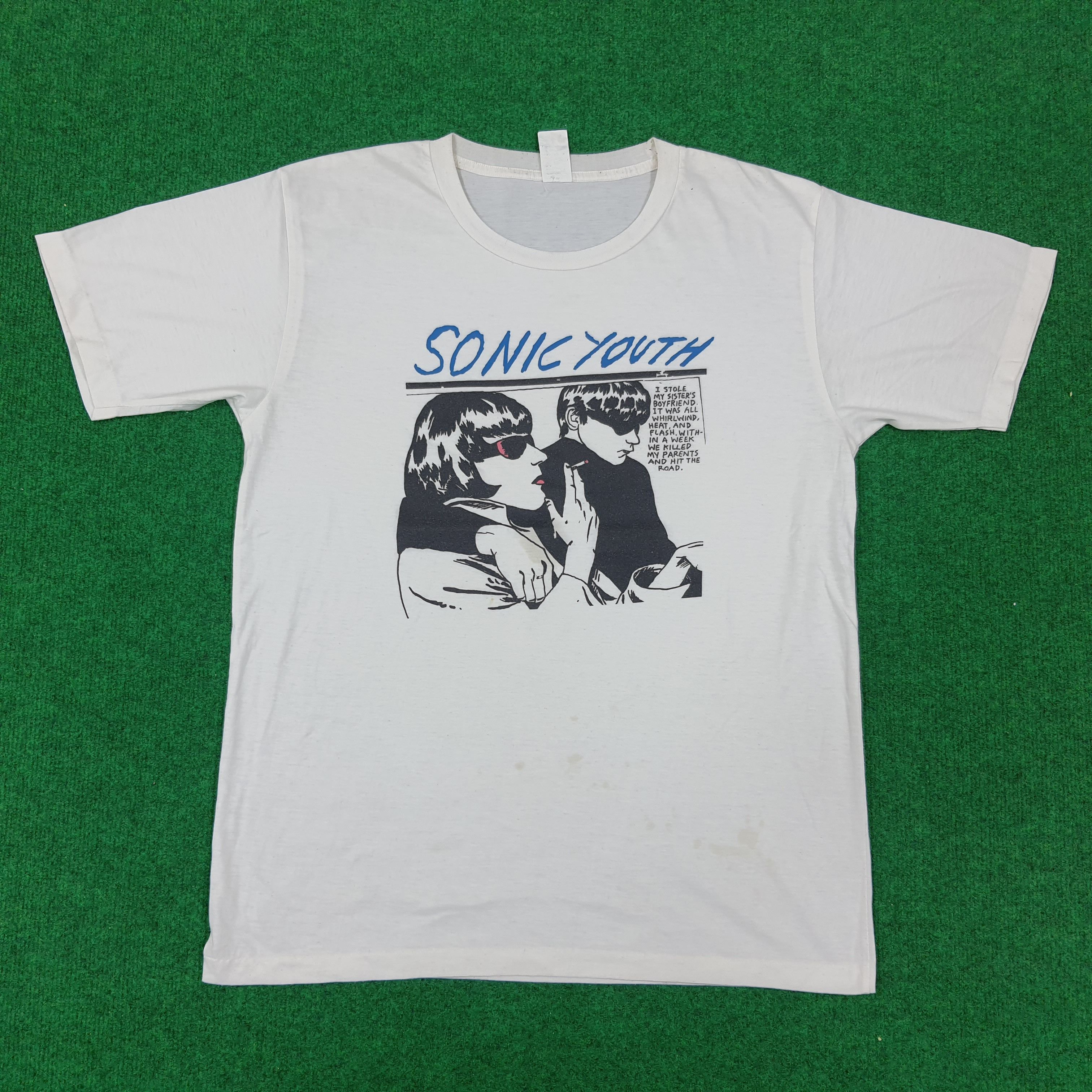Band Tees × Vintage Vintage Sonic Youth Cover Rock Band Tees Size US M / EU 48-50 / 2 - 1 Thumbnail