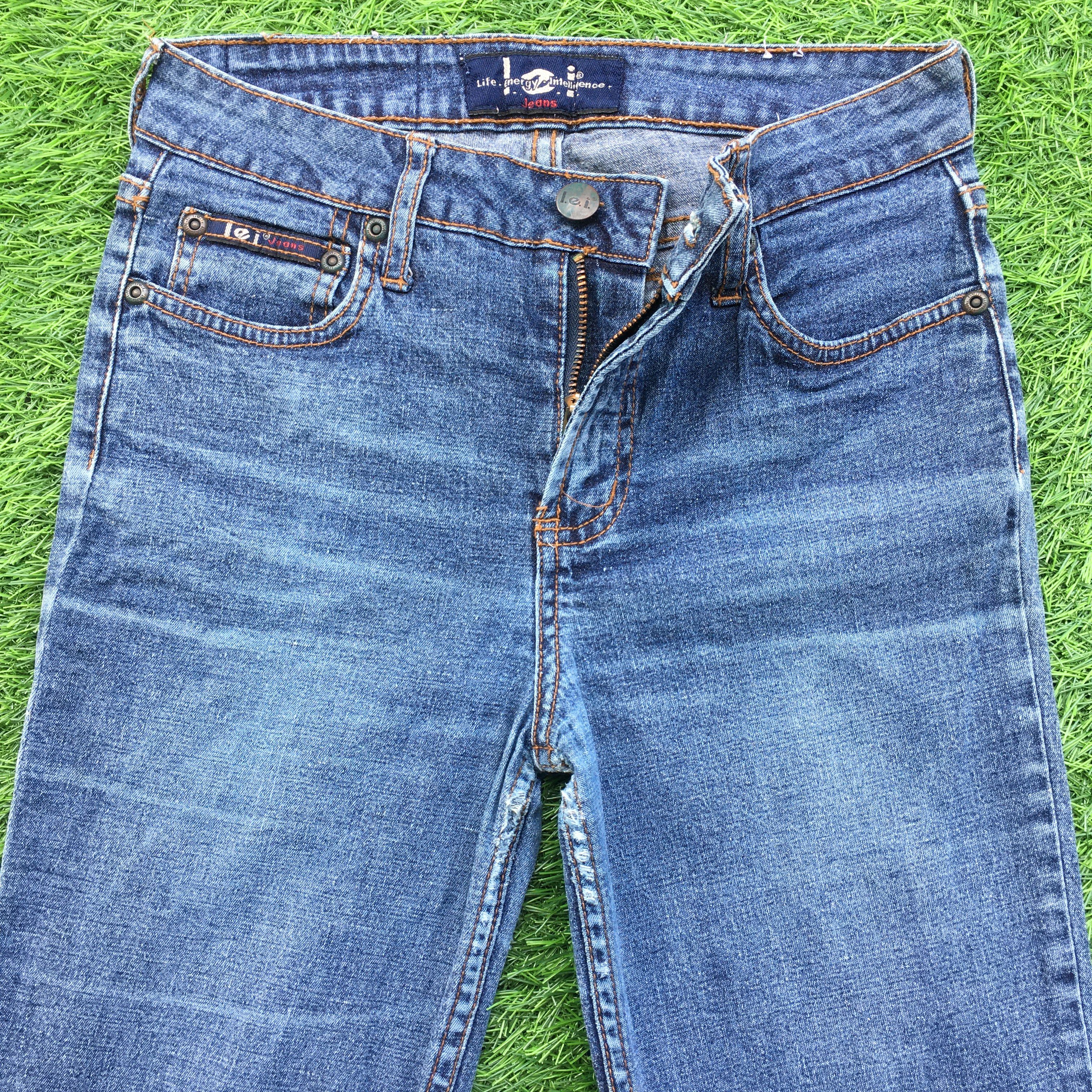 Designer × Japanese Brand × Jean Y2K Low Rise Flare Jeans D-936 Size 24" / US 00 / IT 34 - 3 Thumbnail