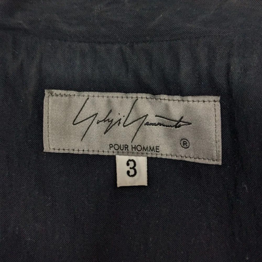 Yohji Yamamoto Yohji Yamamoto pour homme 24AW HIGH-DENSITY OX STOLE BLOUSE Size US L / EU 52-54 / 3 - 9 Thumbnail