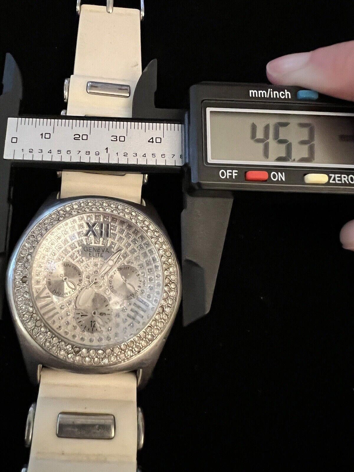 Geneva Geneva Elite Bubble Face Watch Working Size ONE SIZE - 2 Thumbnail