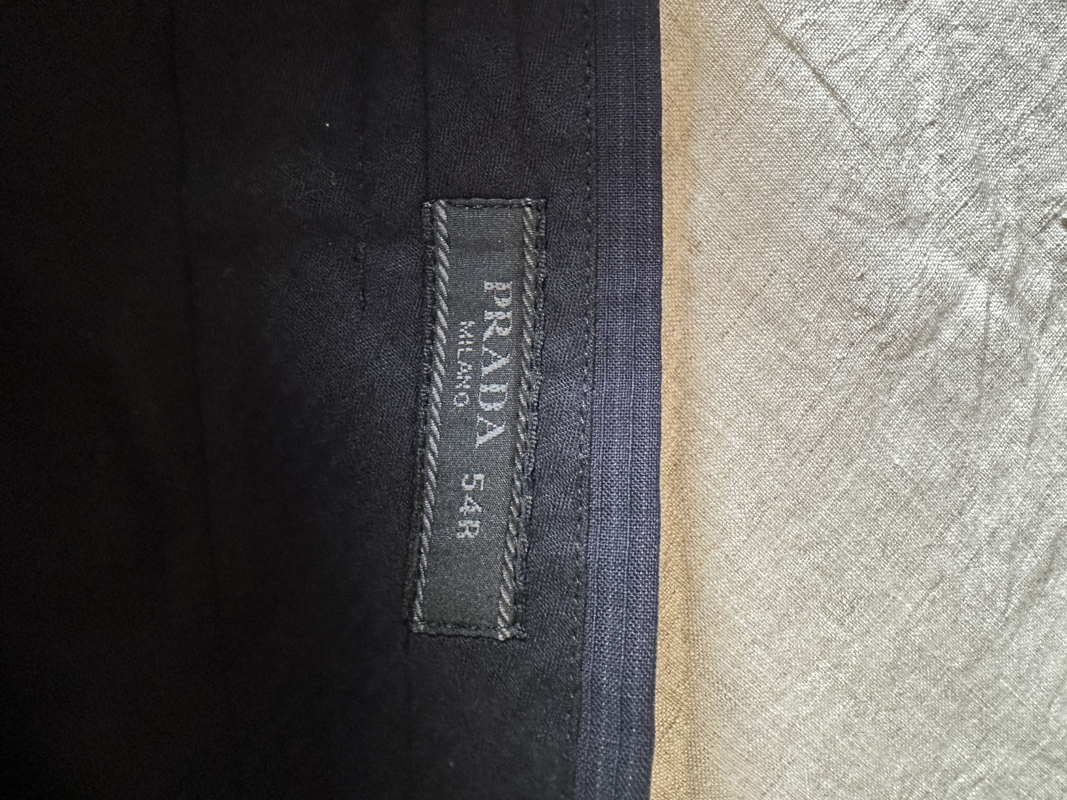 Prada Prada Pinstriped Wool Trousers Size US 34 / EU 50 - 5 Thumbnail