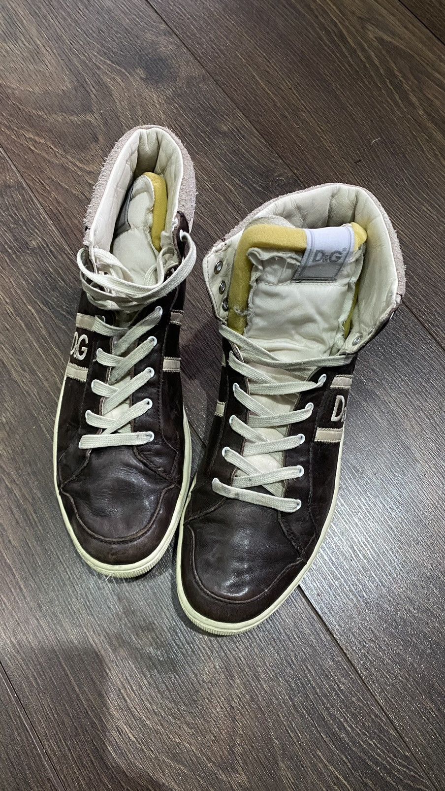 Dolce & Gabbana Dolce Gabbana leather sneakers Size US 9 / IT 39 - 2 Thumbnail