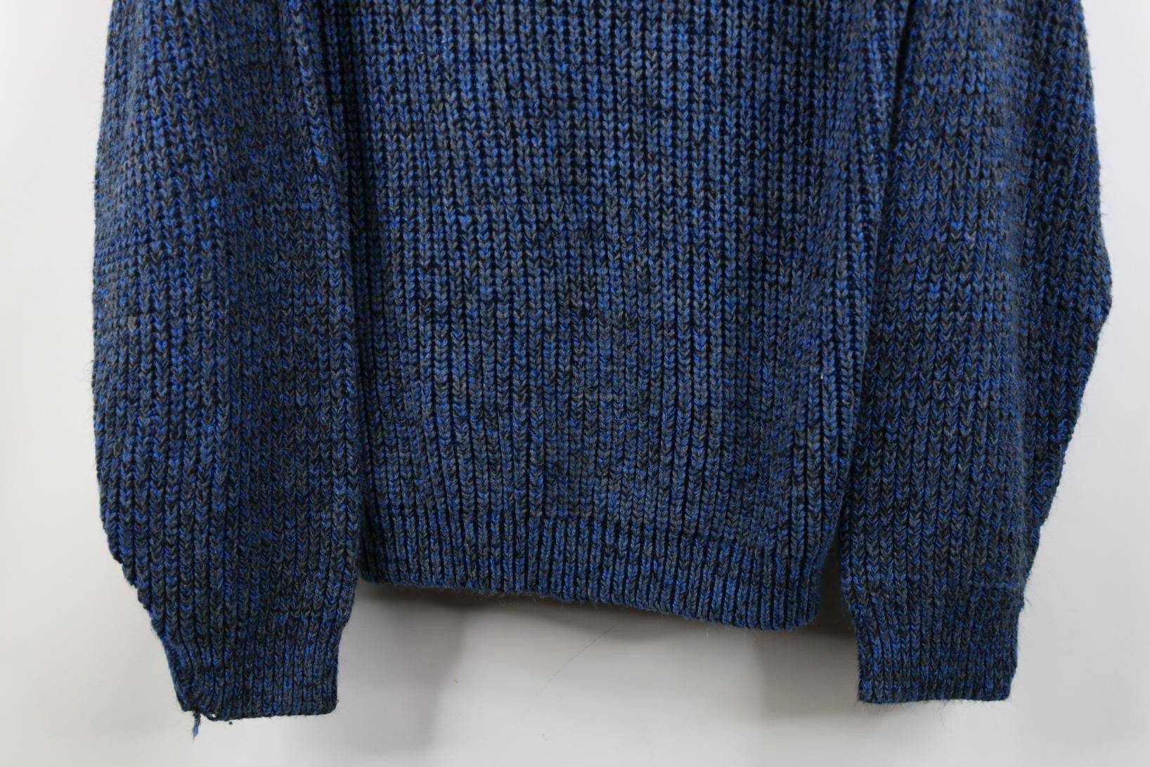 Vintage Vintage 90s Streetwear Ribbed Knit Crewneck Sweater USA Size M / US 6-8 / IT 42-44 - 3 Thumbnail