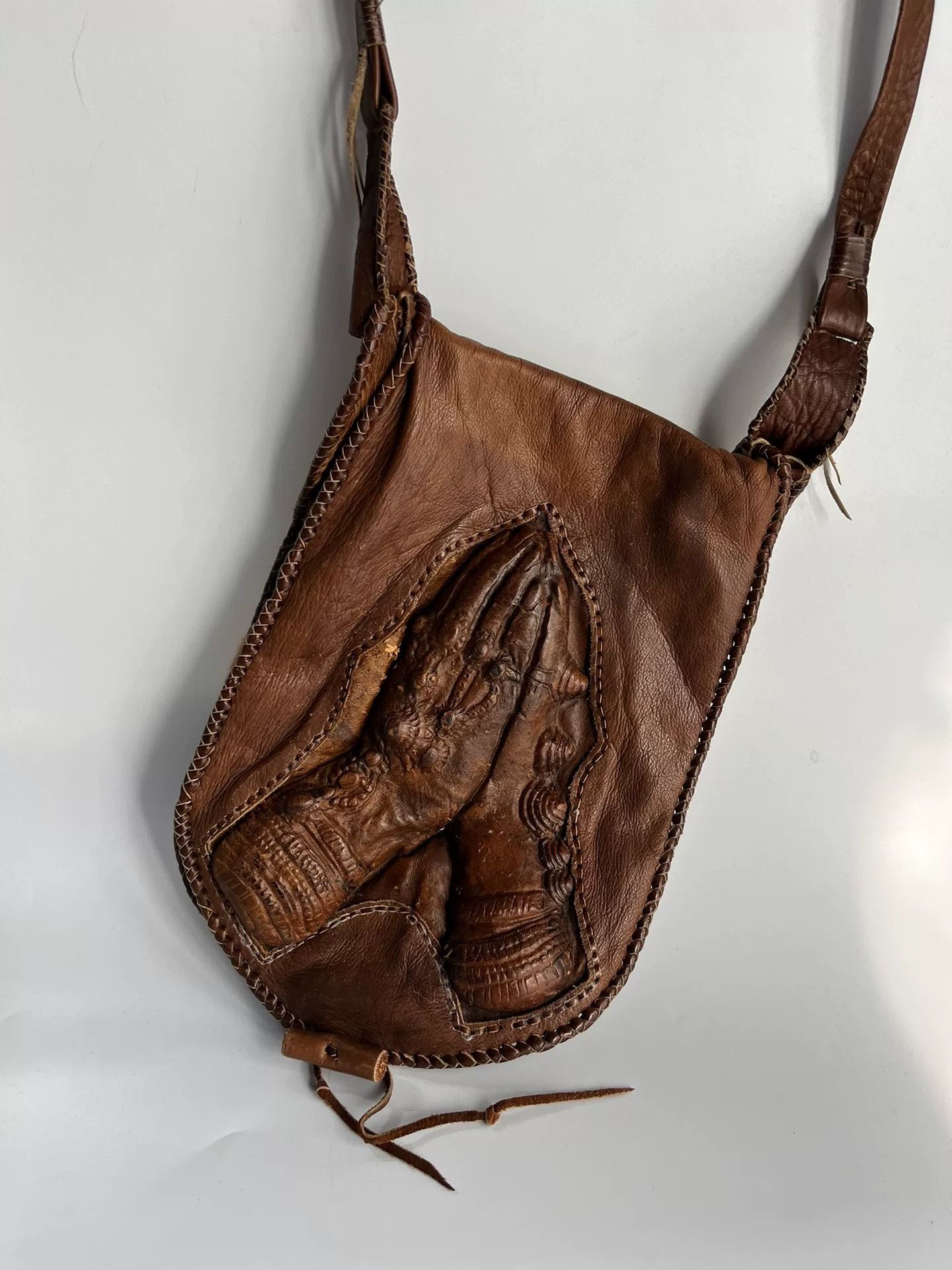Share Spirit Homme Share Spirit Crossbody Leather Bag Size ONE SIZE - 1 Thumbnail