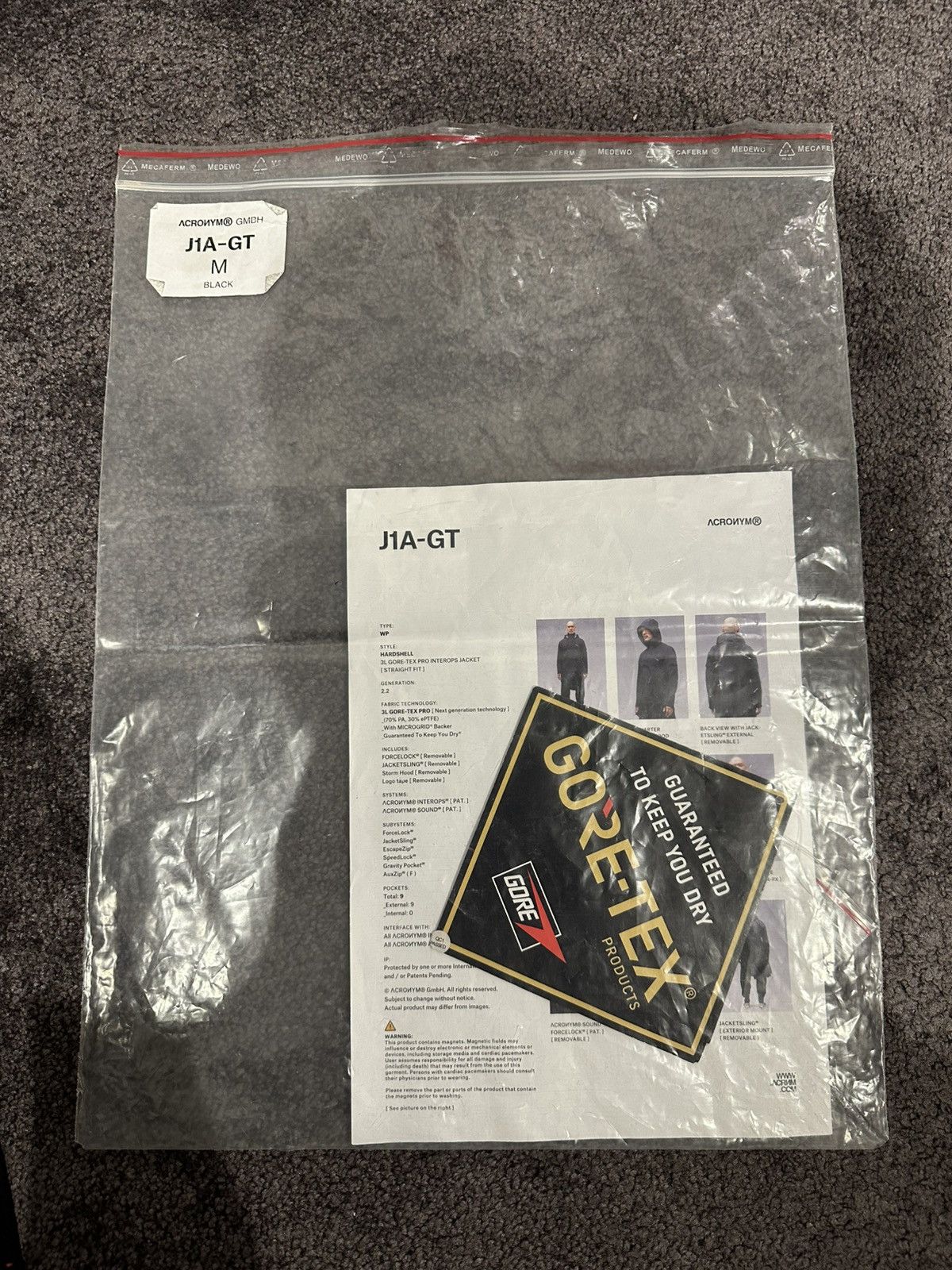 Acronym Acronym J1A-GT 2.2 Size US M / EU 48-50 / 2 - 9 Thumbnail