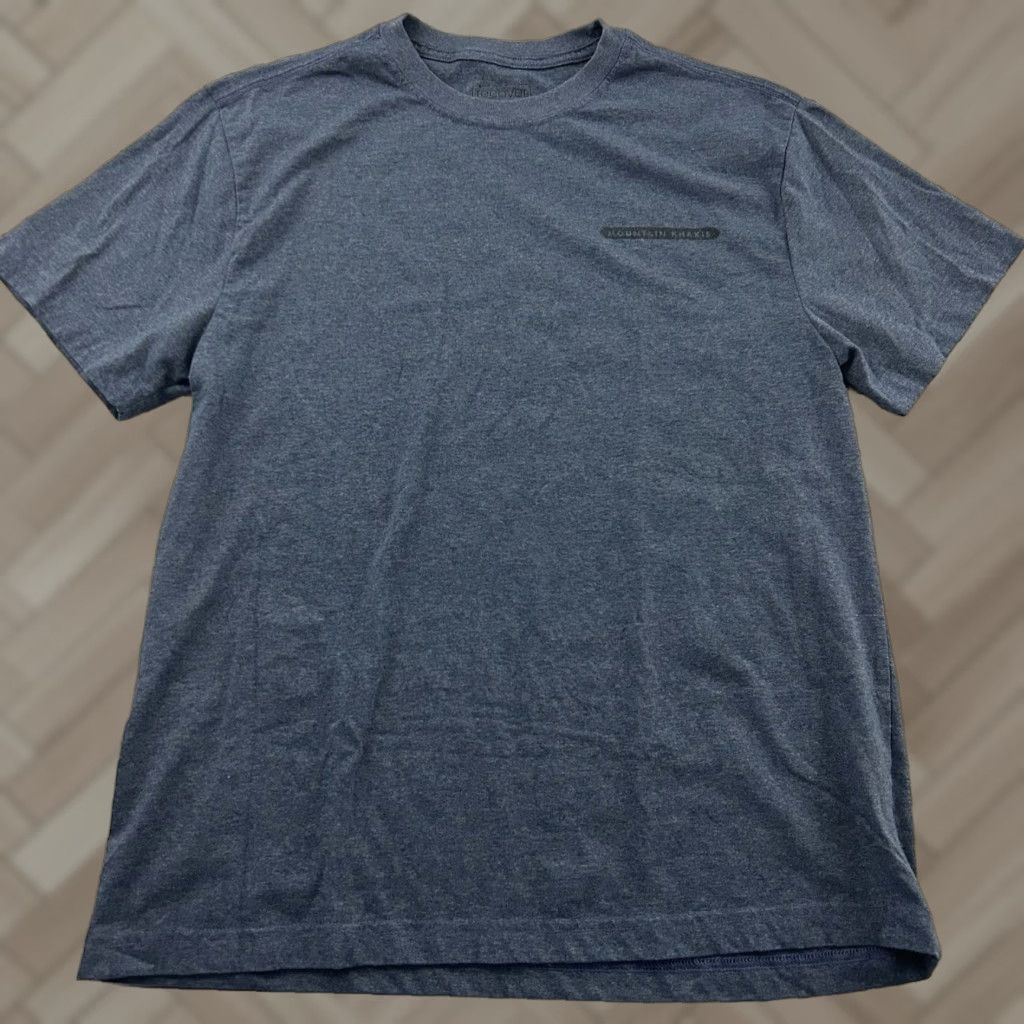 Mountain Khakis Mountain Khakis Short Sleeve Shirt Mens Large Blue Size US L / EU 52-54 / 3 - 1 Thumbnail