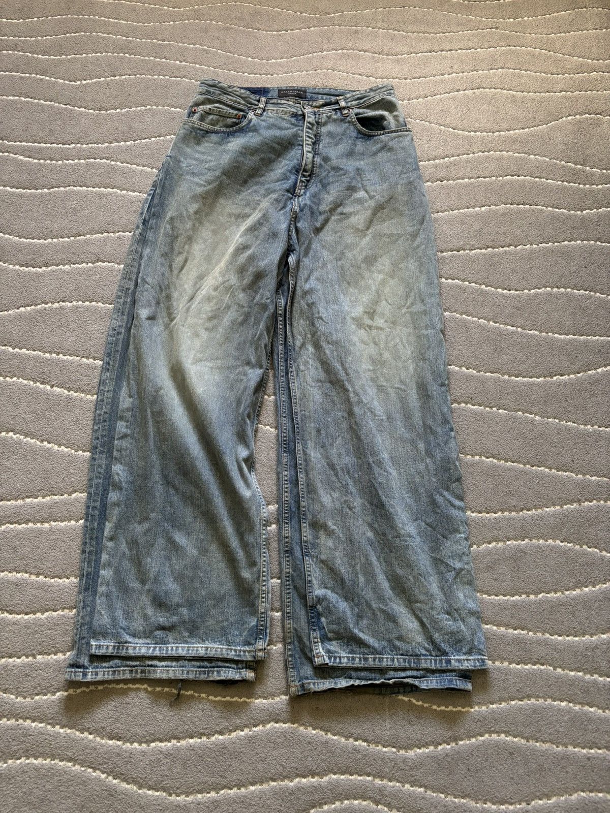 Balenciaga Balenciaga double front jeans Size US 32 / EU 48 - 1 Thumbnail