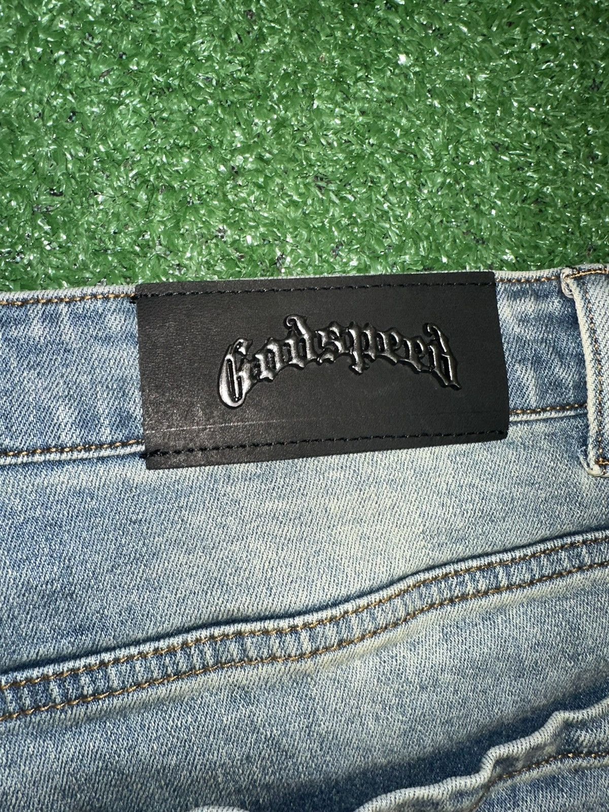 Godspeed Godspeed Denim Shorts Size US 32 / EU 48 - 5 Thumbnail