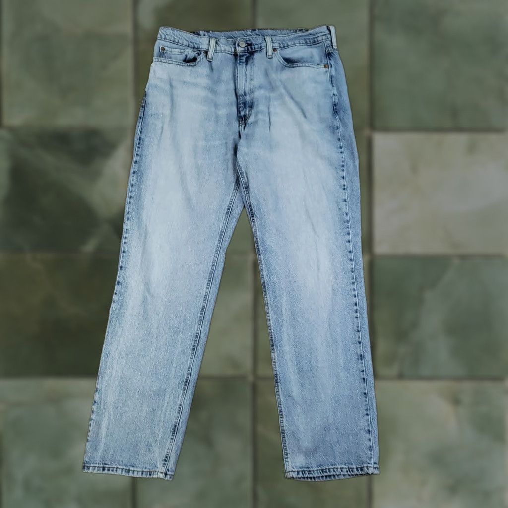 Levi's Levi's 541 Jeans Men 36x30 Blue Denim Stretch Athletic Cut Casual Regular Size US 36 / EU 52 - 1 Thumbnail