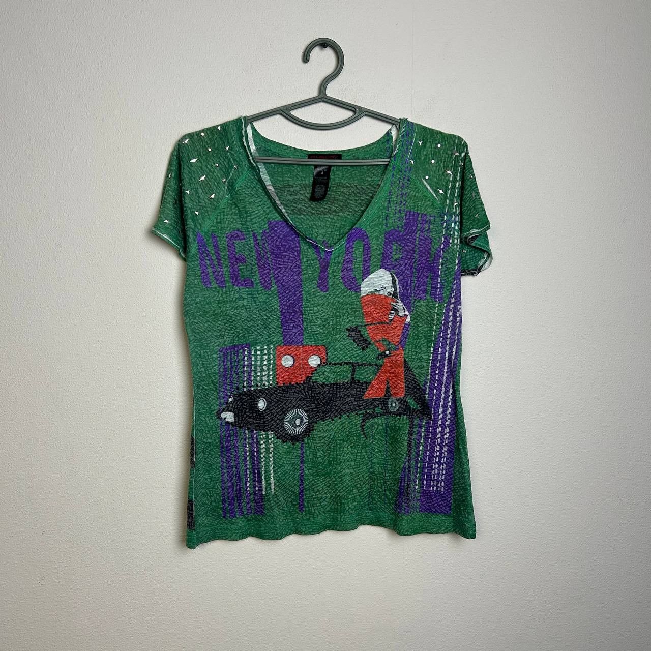 Custo Barcelona Designer Custo Barcelona New York graphic y2k luxury tee Size M / US 6-8 / IT 42-44 - 1 Thumbnail