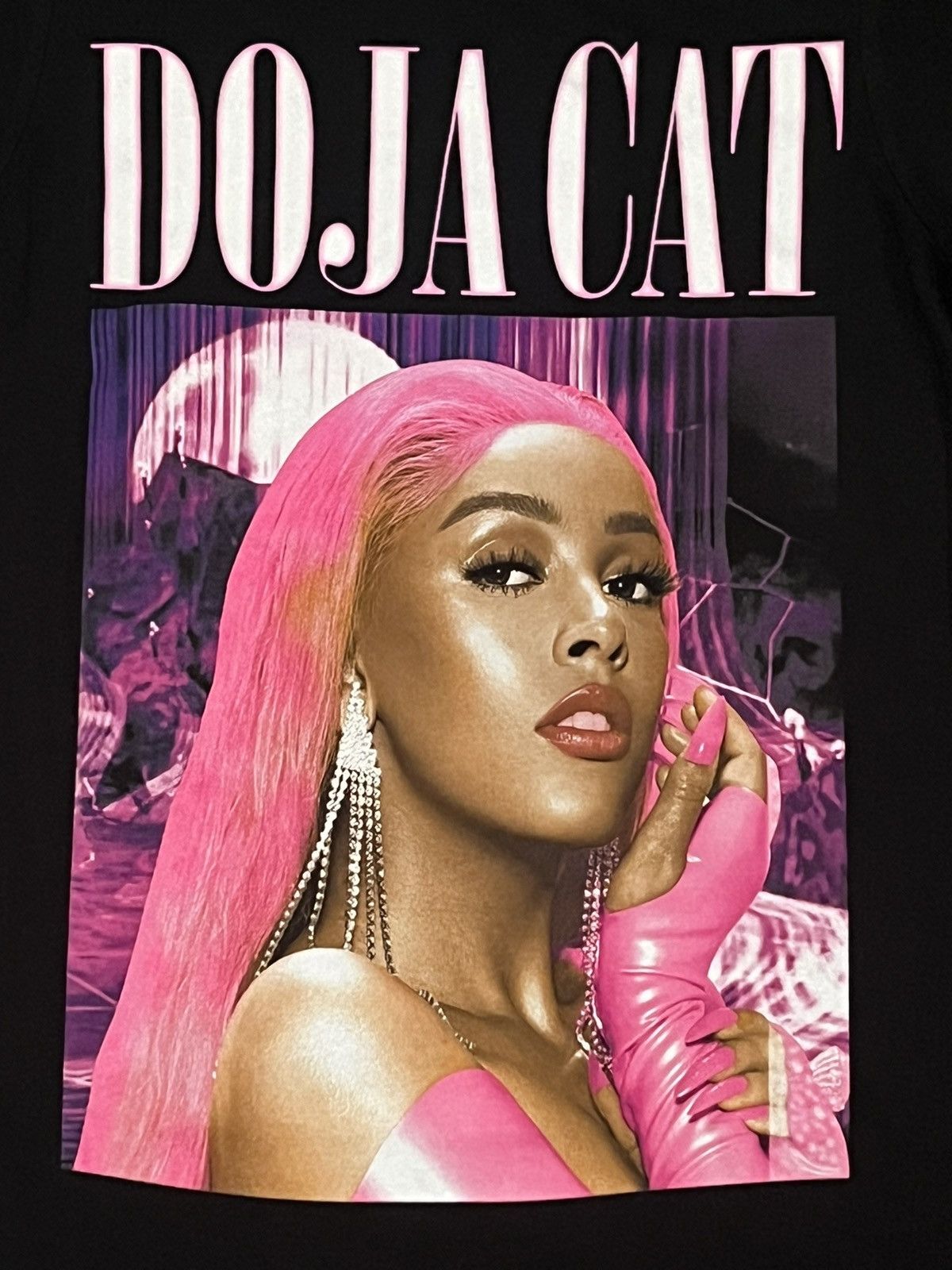 Band Tees Doja Cat Black Tee Size Small Size US S / EU 44-46 / 1 - 2 Thumbnail