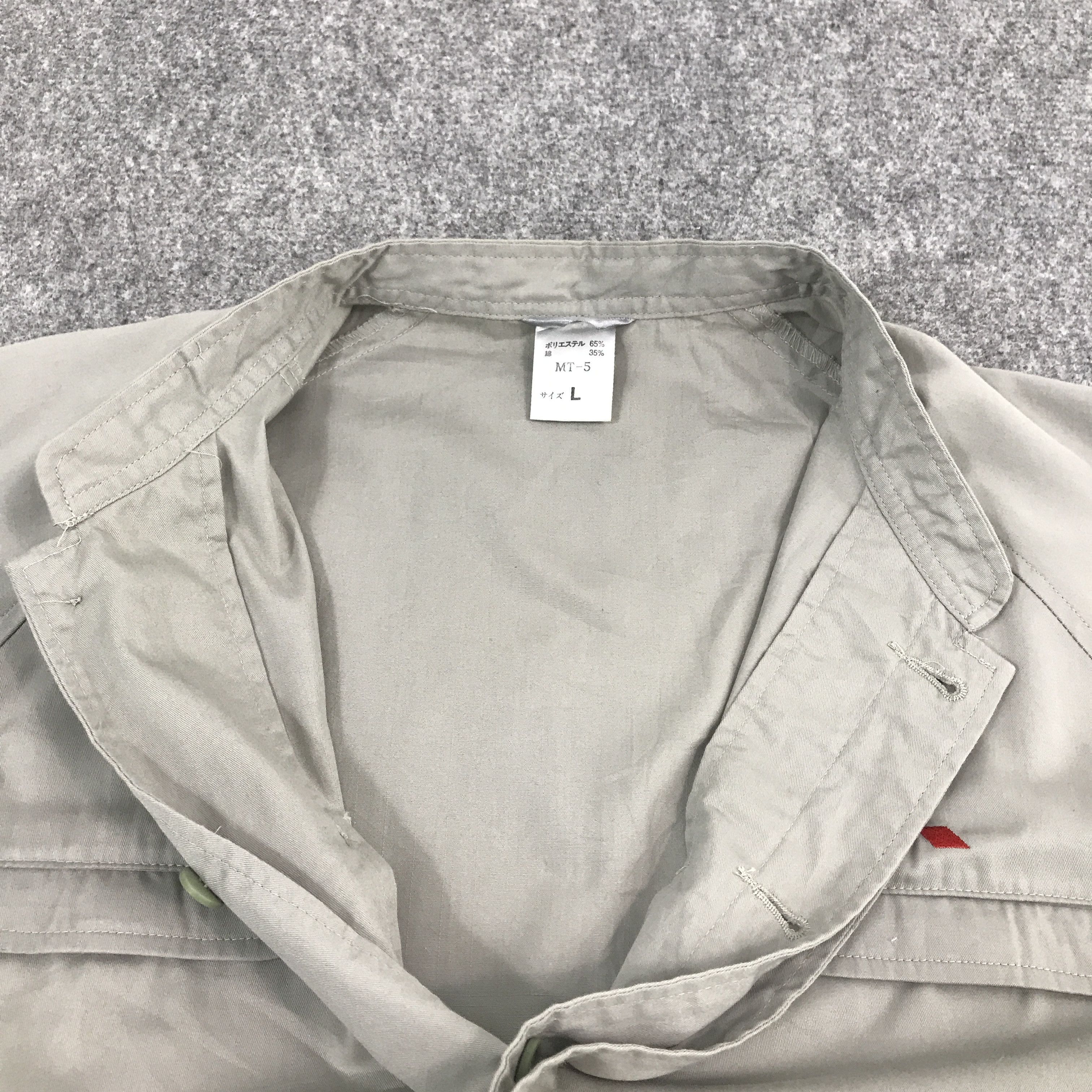Japanese Brand Mitsubishi Embroidery Logo Worker Japan Jacket Size US L / EU 52-54 / 3 - 5 Thumbnail