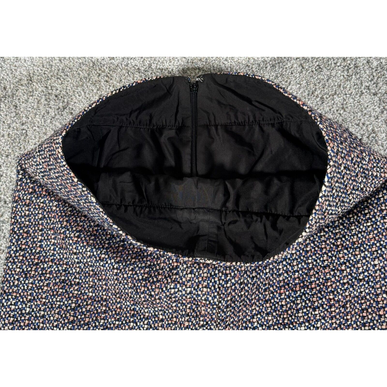 Loft Loft Mini Skirt Size 6 Bouclé Tweed Chic Office Twee Wool Size 28" / US 6 / IT 42 - 6 Thumbnail