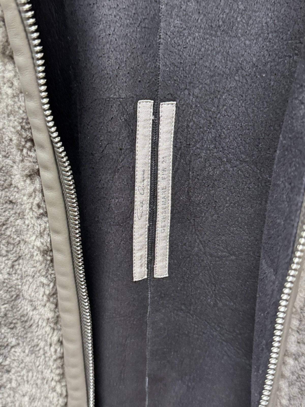 Rick Owens Rick owens ZIPFRONT PETER Leather jacket Size US L / EU 52-54 / 3 - 6 Thumbnail