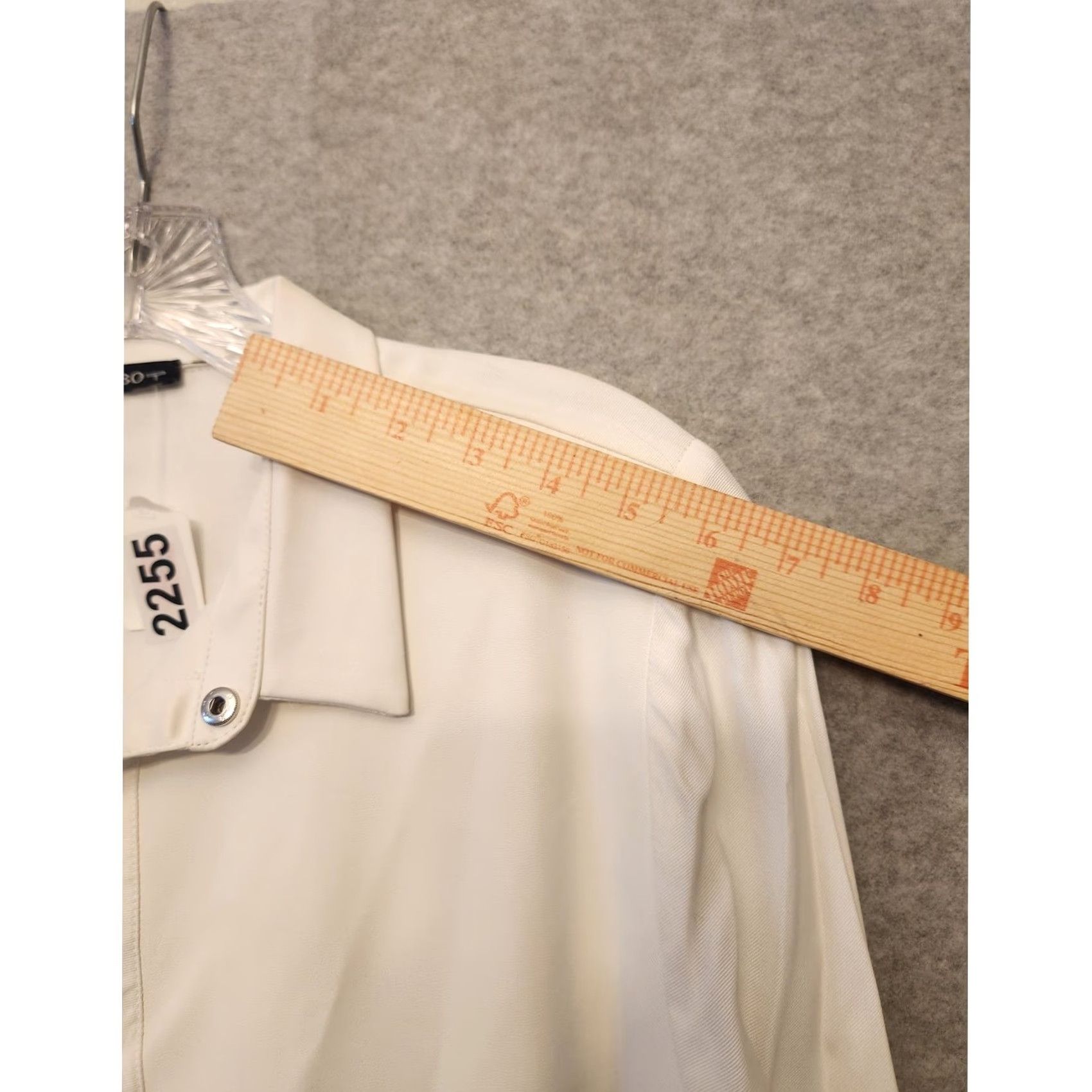 Vintage Dolce Cabo Shirts Womens XL Long Sleeve Pearl Snap Cream Casual Puff Sleeves Button-Up Knit Solid Basic Style Ladies Size XL / US 12-14 / IT 48-50 - 6 Thumbnail
