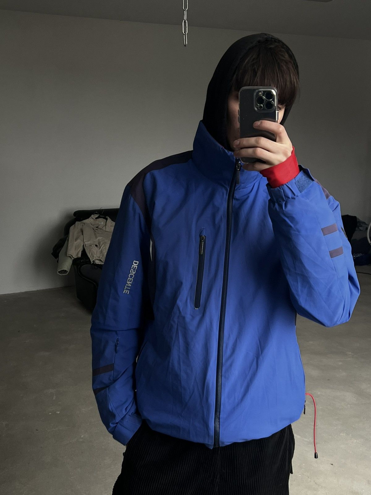 Descente Descente blue light jacket ski wind breaker Size US XXL / EU 58 / 5 - 15 Thumbnail