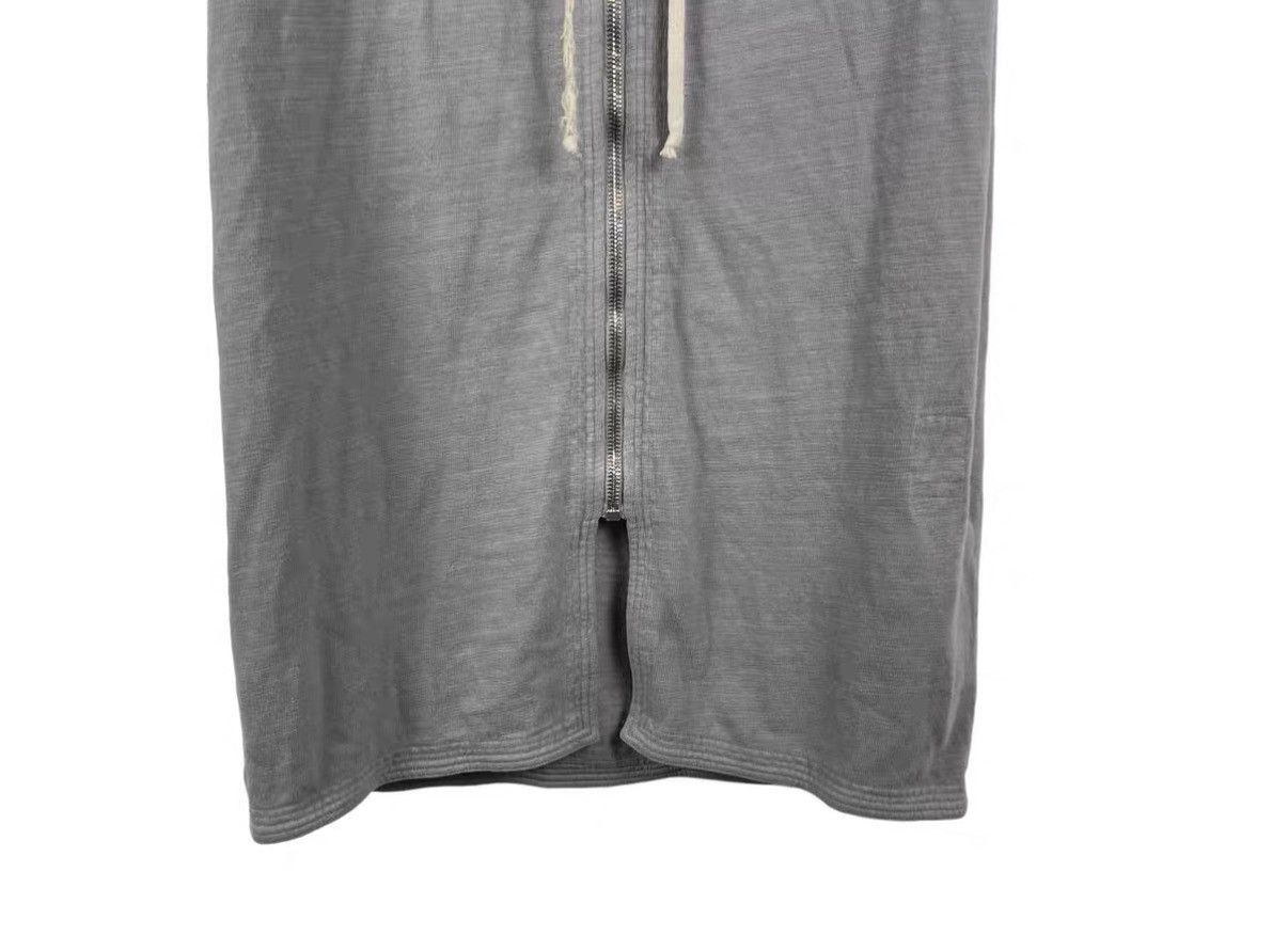Rick Owens Rick Owens DRKSHDW Grey Sleeveless Zip Hoodie J31 Size US L / EU 52-54 / 3 - 5 Thumbnail