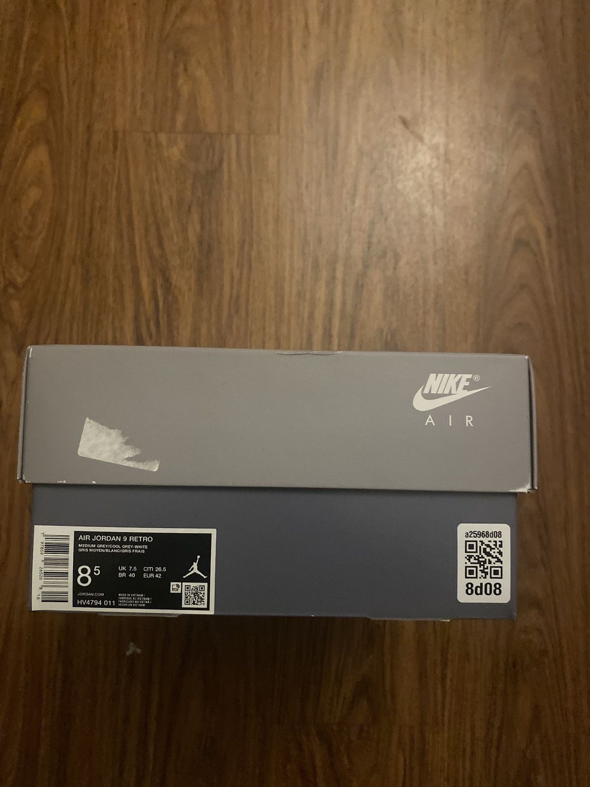 Jordan Brand Jordon 9 cool gray Size US 8.5 / EU 41-42 - 1 Thumbnail