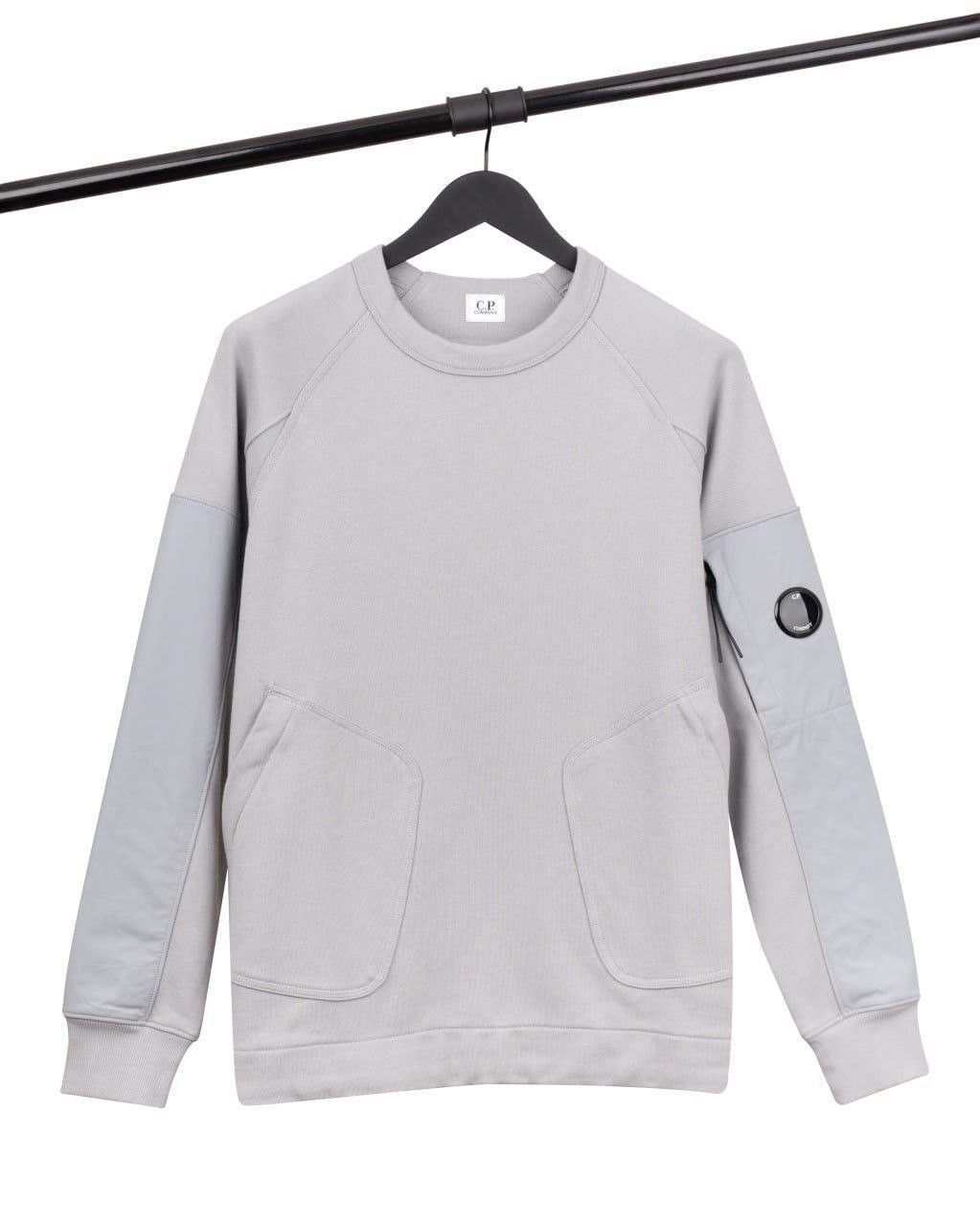 C.P. Company C.P. Company - Sweatshirt with nylon sleeve inserts Size US S / EU 44-46 / 1 - 1 Thumbnail