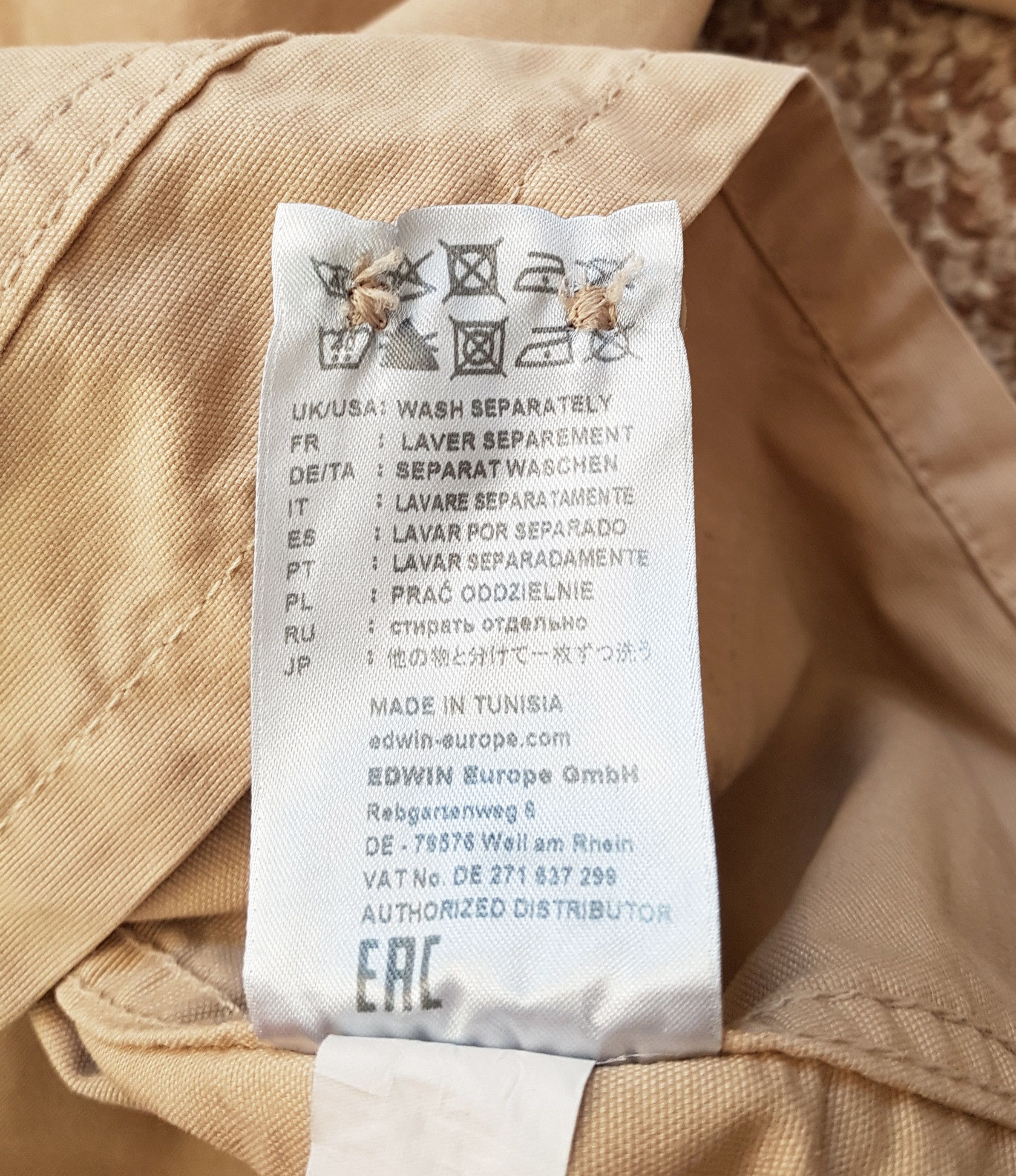 Edwin Edwin Avery Overshirt Cotton Jacket sz XL Size US XL / EU 56 / 4 - 10 Thumbnail