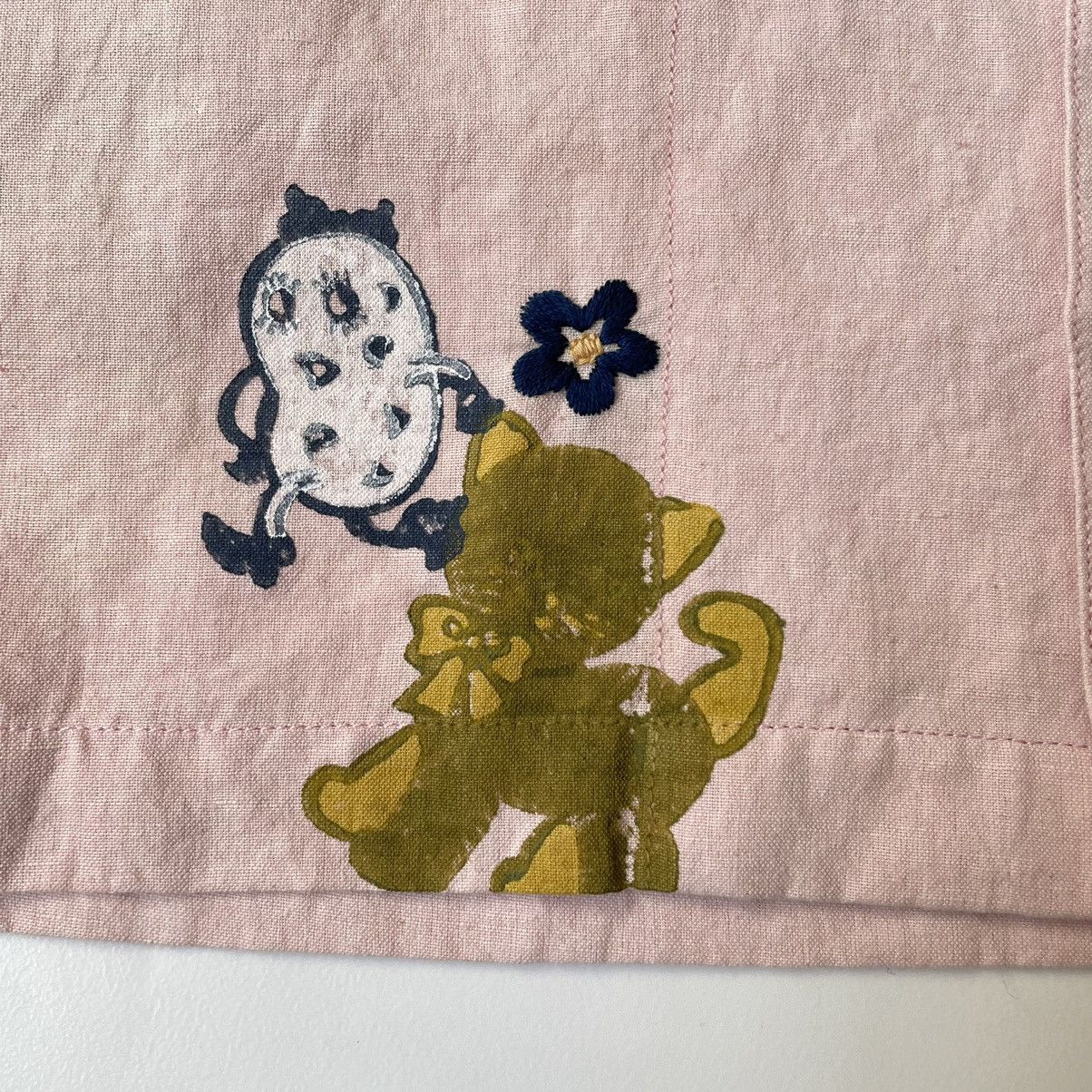 Story Mfg. ‘Greetings’ Embroidered Boxy Shirt Size US S / EU 44-46 / 1 - 10 Thumbnail