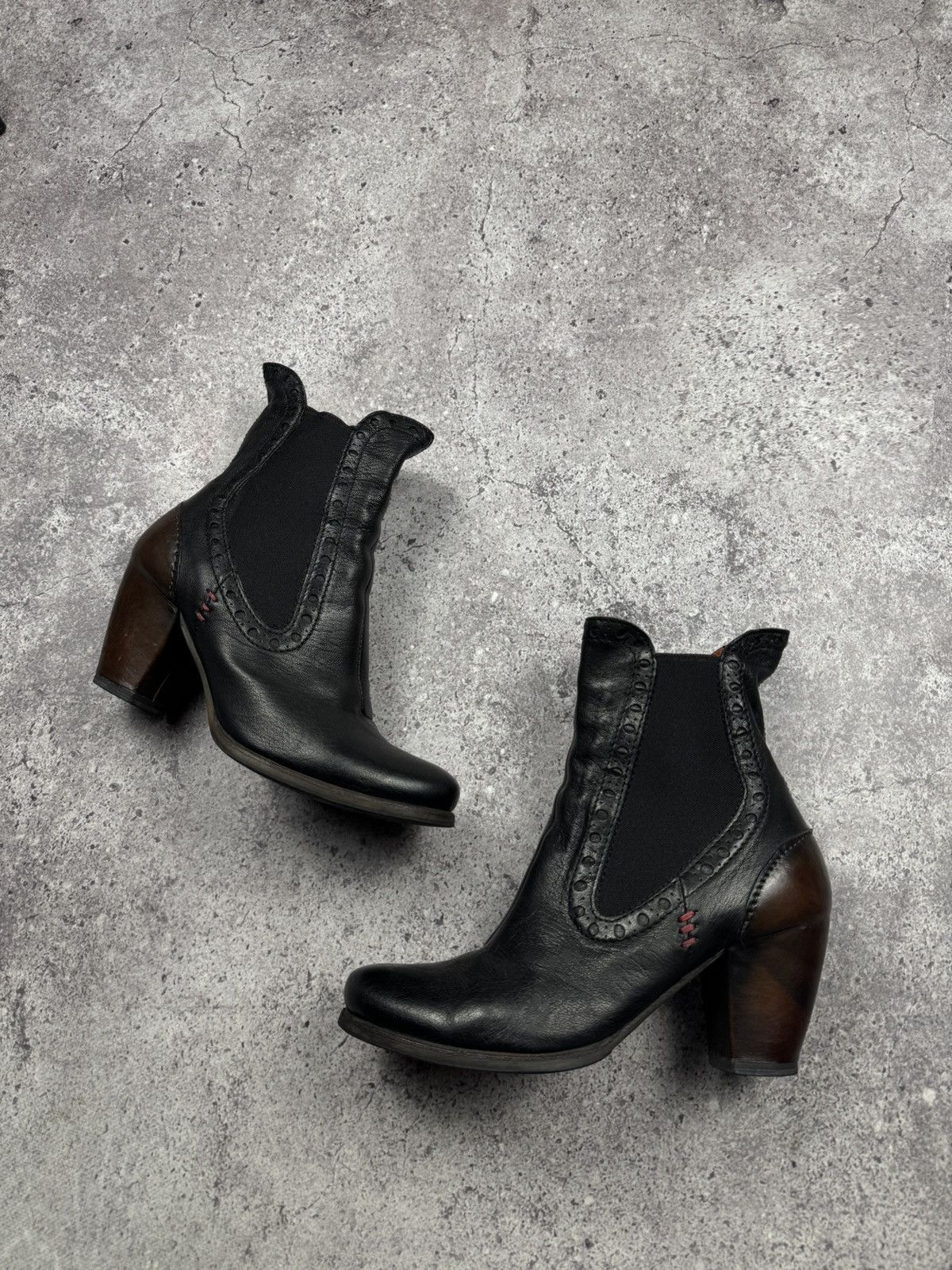 A.S.98 A.S. 98 Airstep Leather Avant Garde Boots Rick Owens Style Size US 9 / IT 39 - 2 Thumbnail
