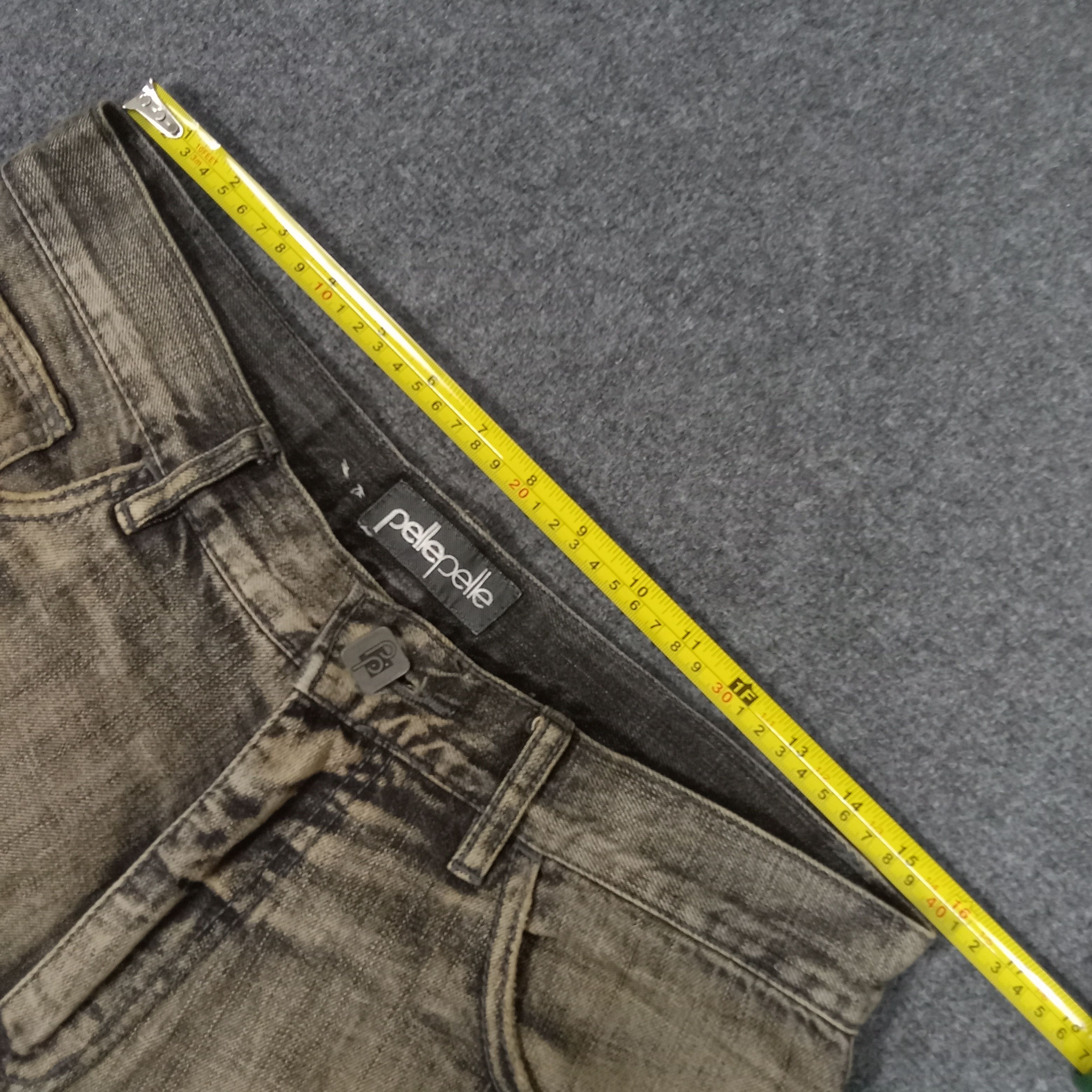Marc Buchanan × Pelle Pelle × Vintage PELLE PELLE by Marc Buchanan Designer Baggy Denim Jeans Size US 33 - 8 Thumbnail