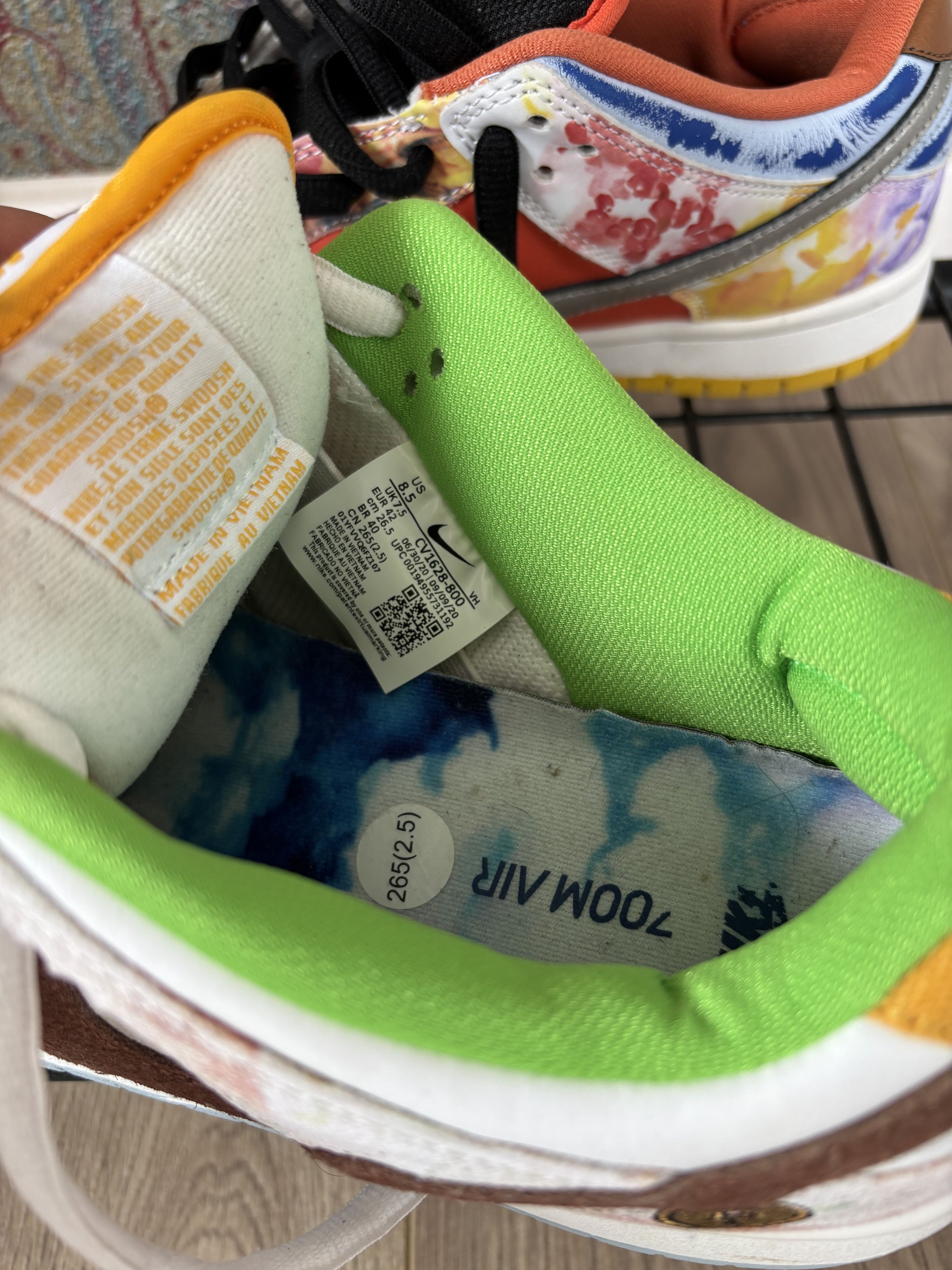 Nike Nike SB Dunk Low Street Hawker Size US 8.5 / EU 41-42 - 2 Thumbnail
