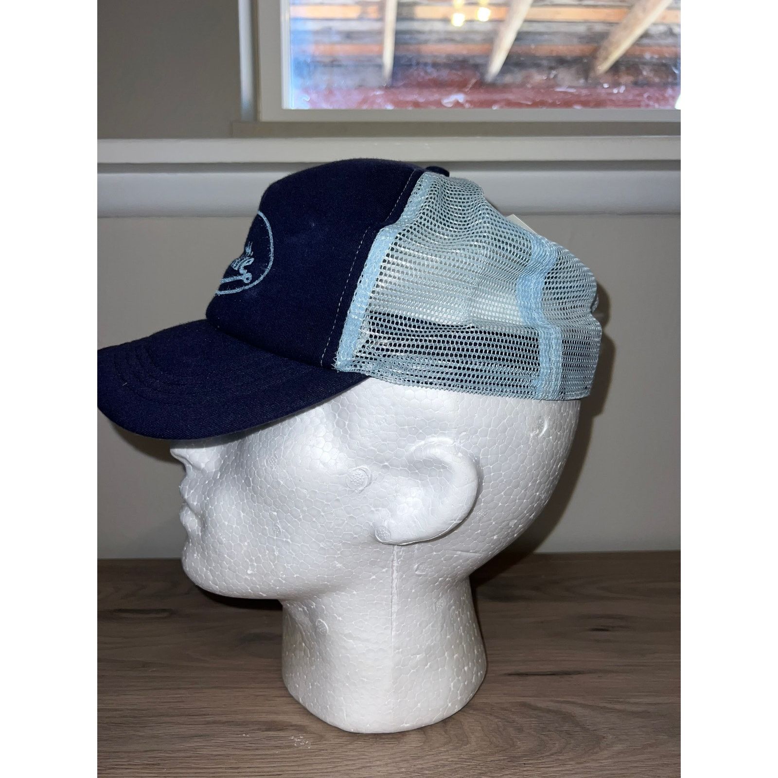 Vintage Y2K Von Cuttie Blue Trucker Hat Headwear Designer Spoof OS Size ONE SIZE - 3 Thumbnail