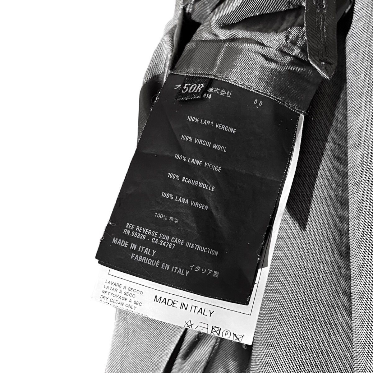 Prada 🔵virgin wool twill tailored suit in light grey Size 50R - 3 Thumbnail
