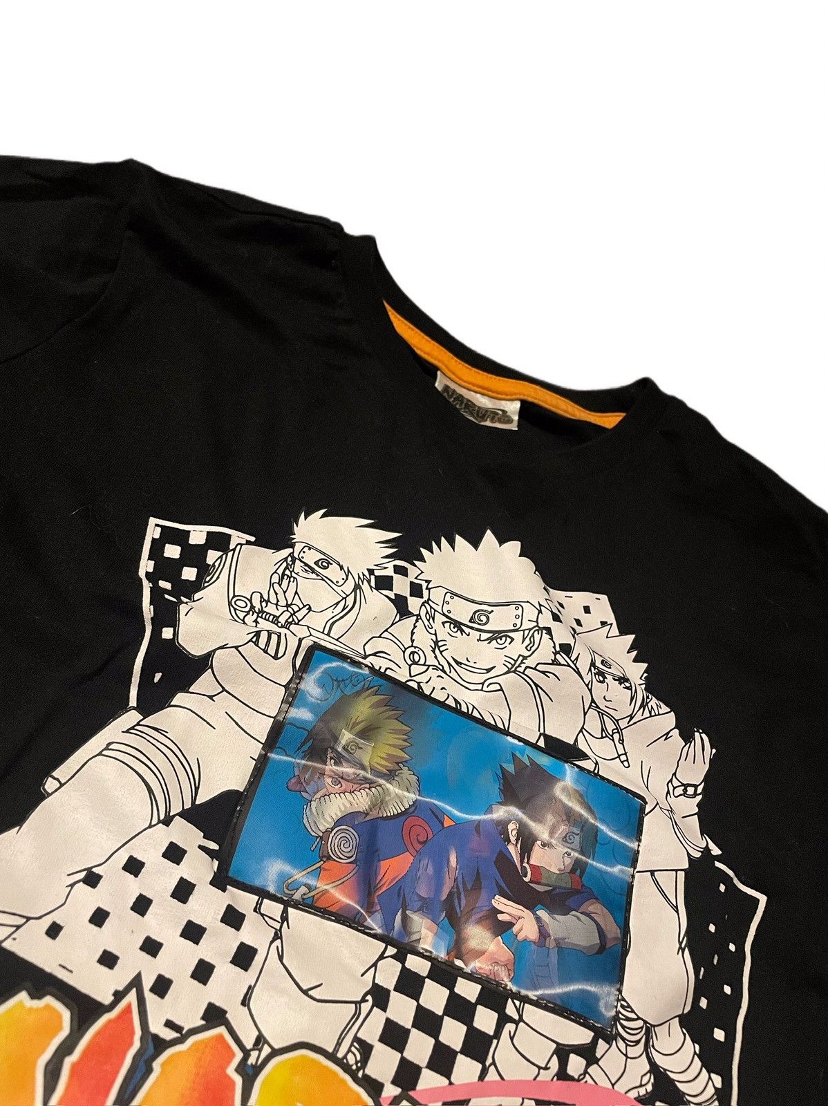 Anime × Japanese Brand × Vintage 2002 Naruto Changing graphic Tee Size US S / EU 44-46 / 1 - 3 Thumbnail