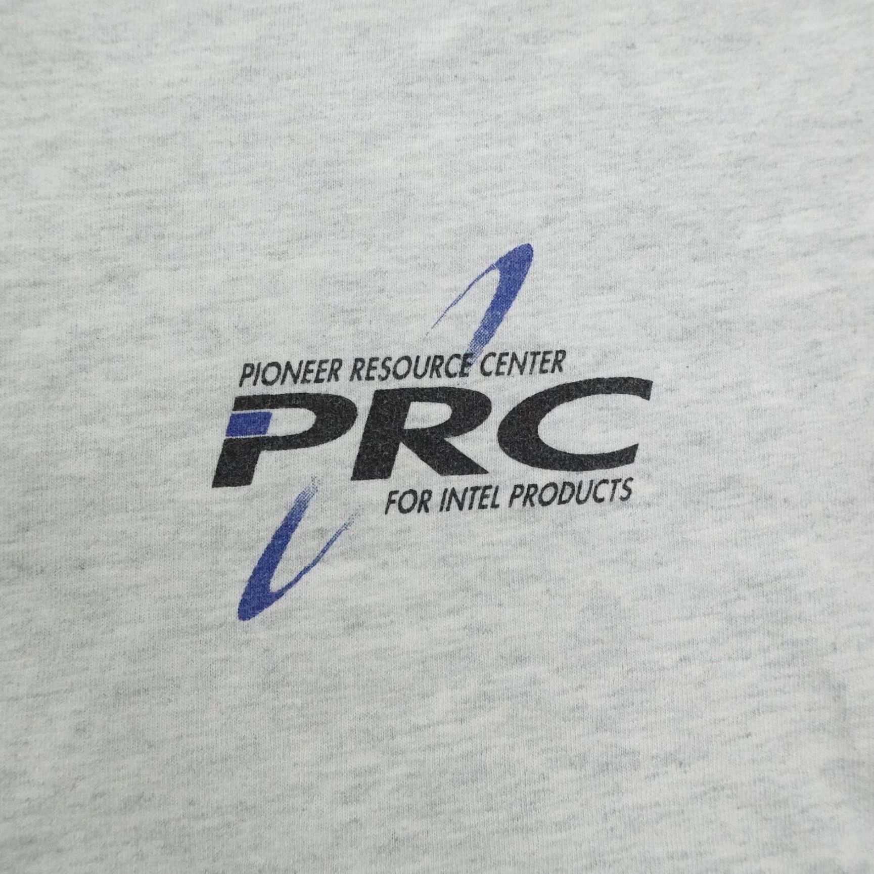 Fruit Of The Loom VINTAGE Tech Shirt Mens Large Gray PRC Intel Pioneer Resource Center Technology Shirt Mens Large Gray Nike? Size US L / EU 52-54 / 3 - 3 Thumbnail