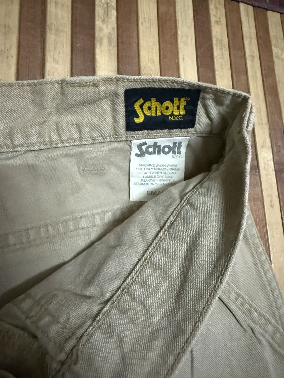 Schott Schott Japan Style Cargo Pants / Streetwear / Utility W26X29 Size US 26 / EU 42 - 5 Thumbnail