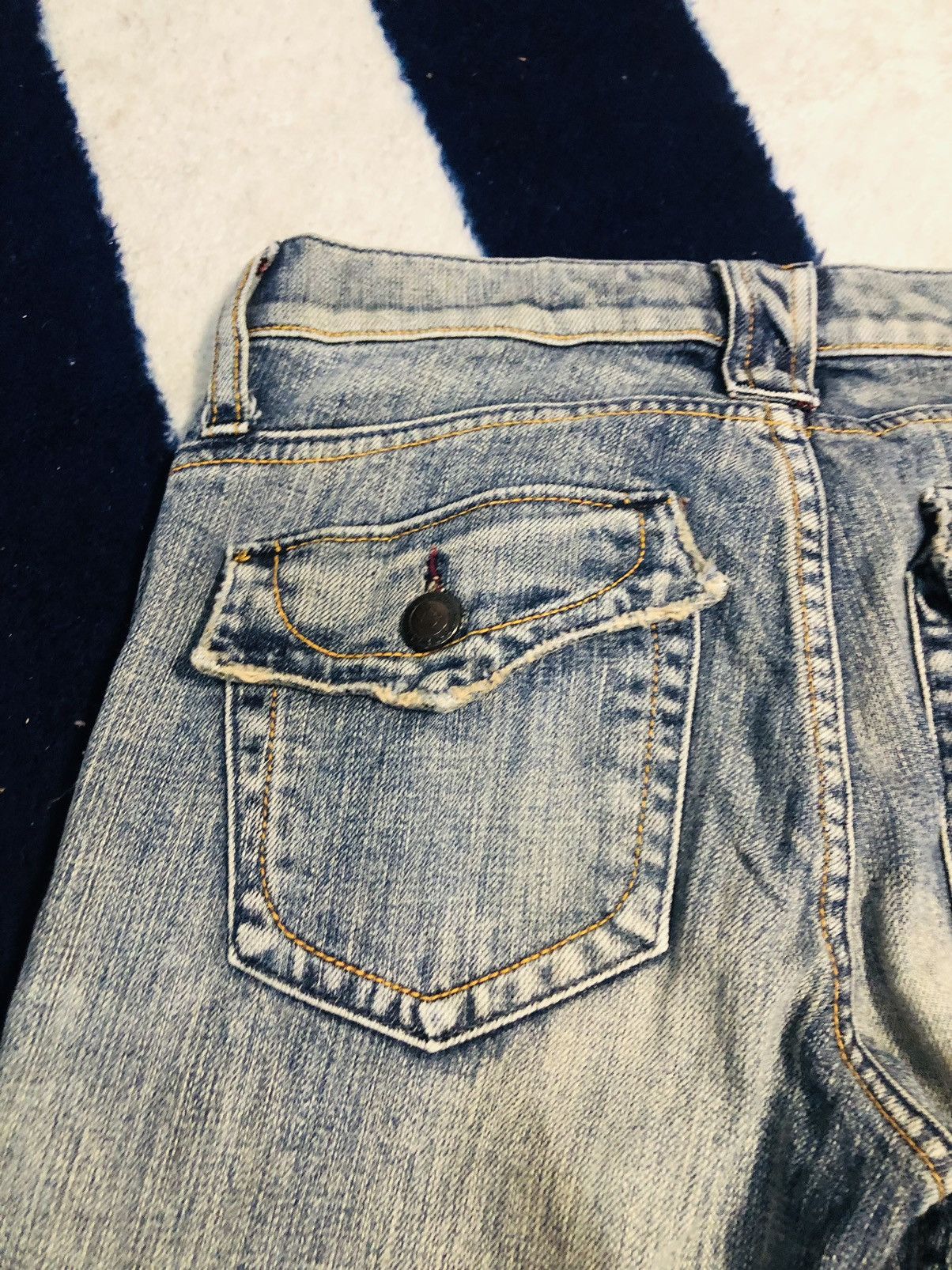 Japanese Brand Brappers flare (1) Size 28" / US 6 / IT 42 - 14 Thumbnail