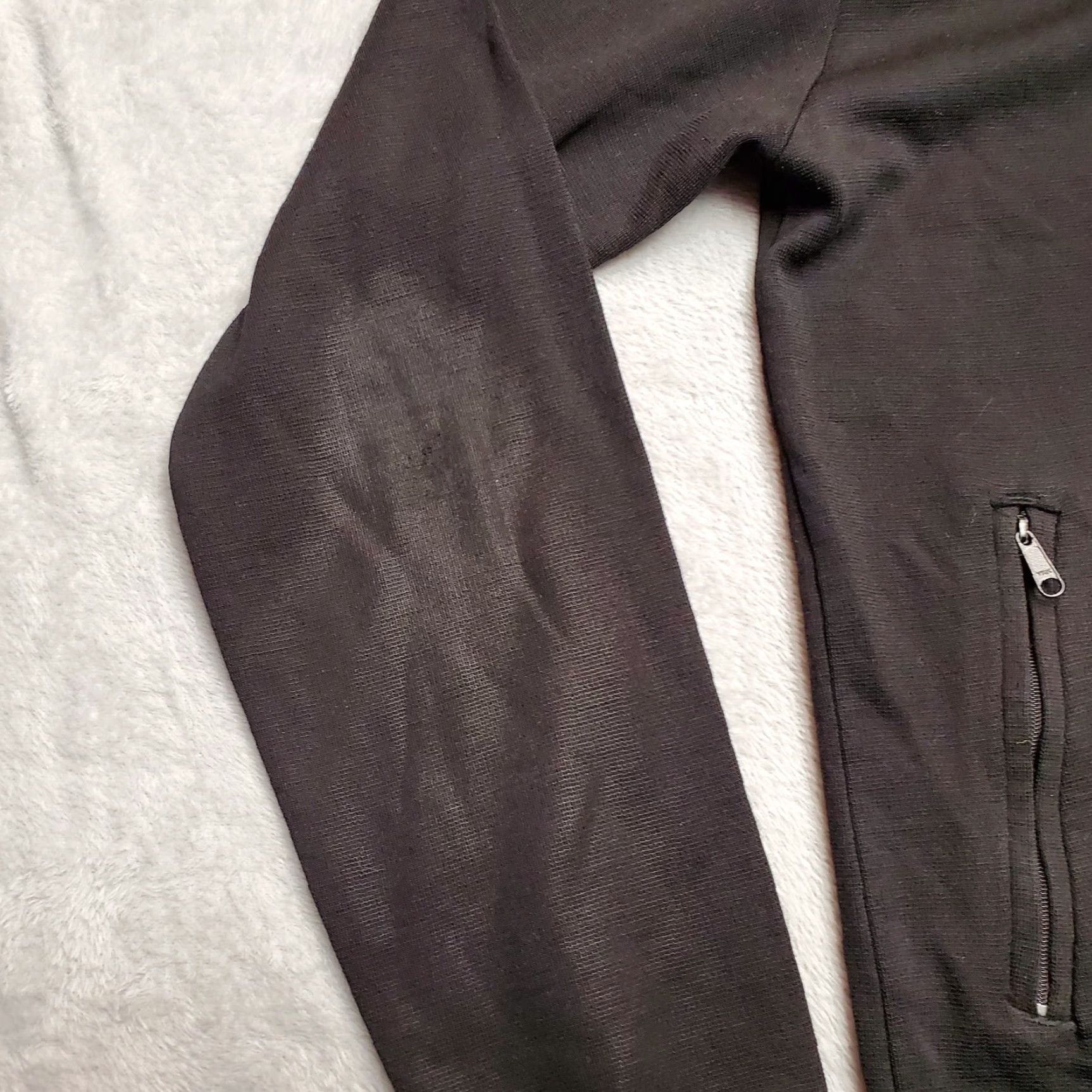 Adidas VINTAGE adidas Jacket Mens M Black Wool Blend Full Zip Outdoors Casual Size US M / EU 48-50 / 2 - 4 Thumbnail