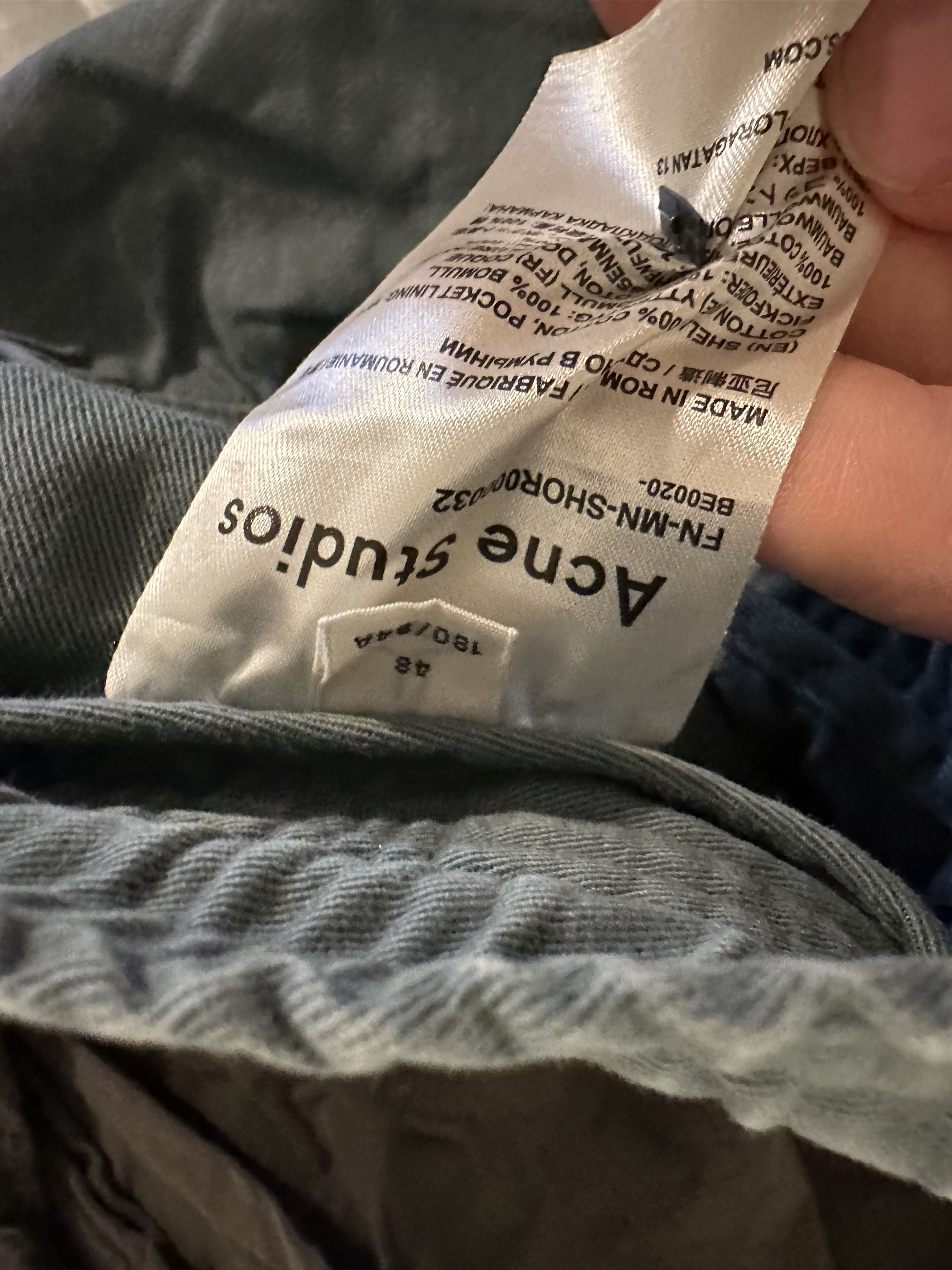 Acne Studios Acne Studios Waistband Shorts Size US 32 / EU 48 - 3 Thumbnail