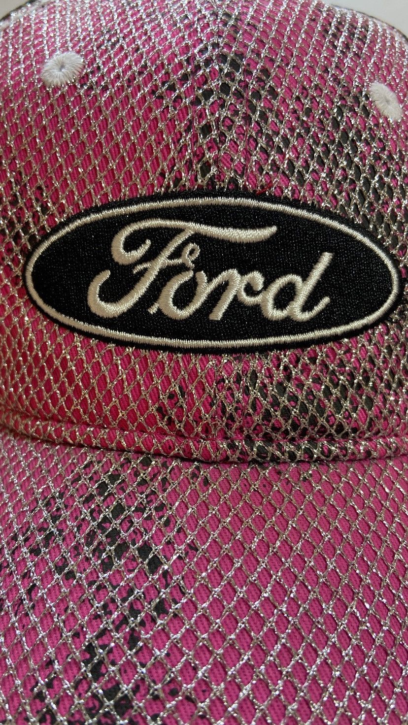 Ford Ford Realtree Y2K racing pink cap Size ONE SIZE - 3 Thumbnail