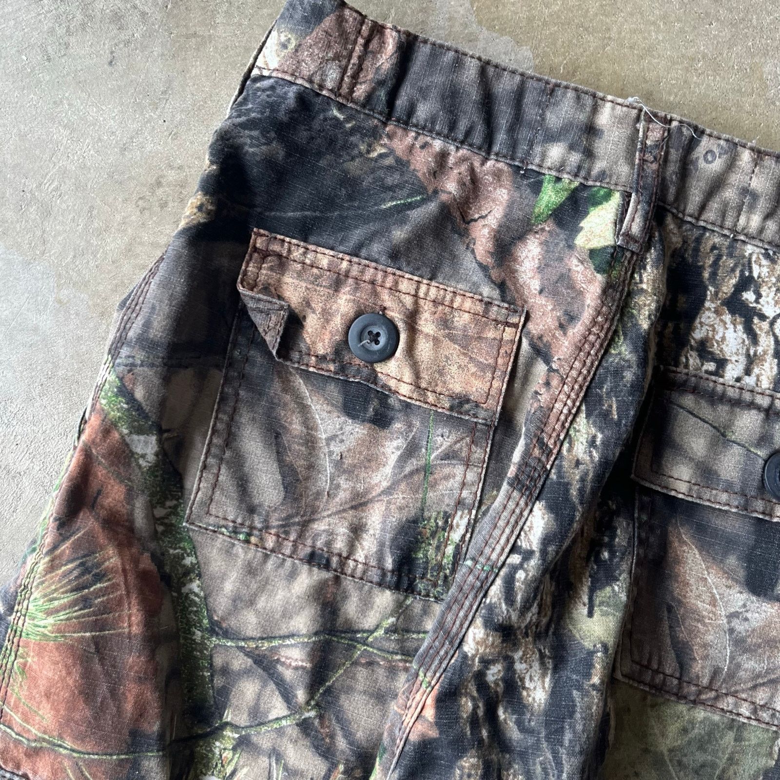 Vintage VINTAGE RUSTIC RIDGE CAMO PANTS CARGO 26X27 HUNTING BAGGY Size US 26 / EU 42 - 5 Thumbnail