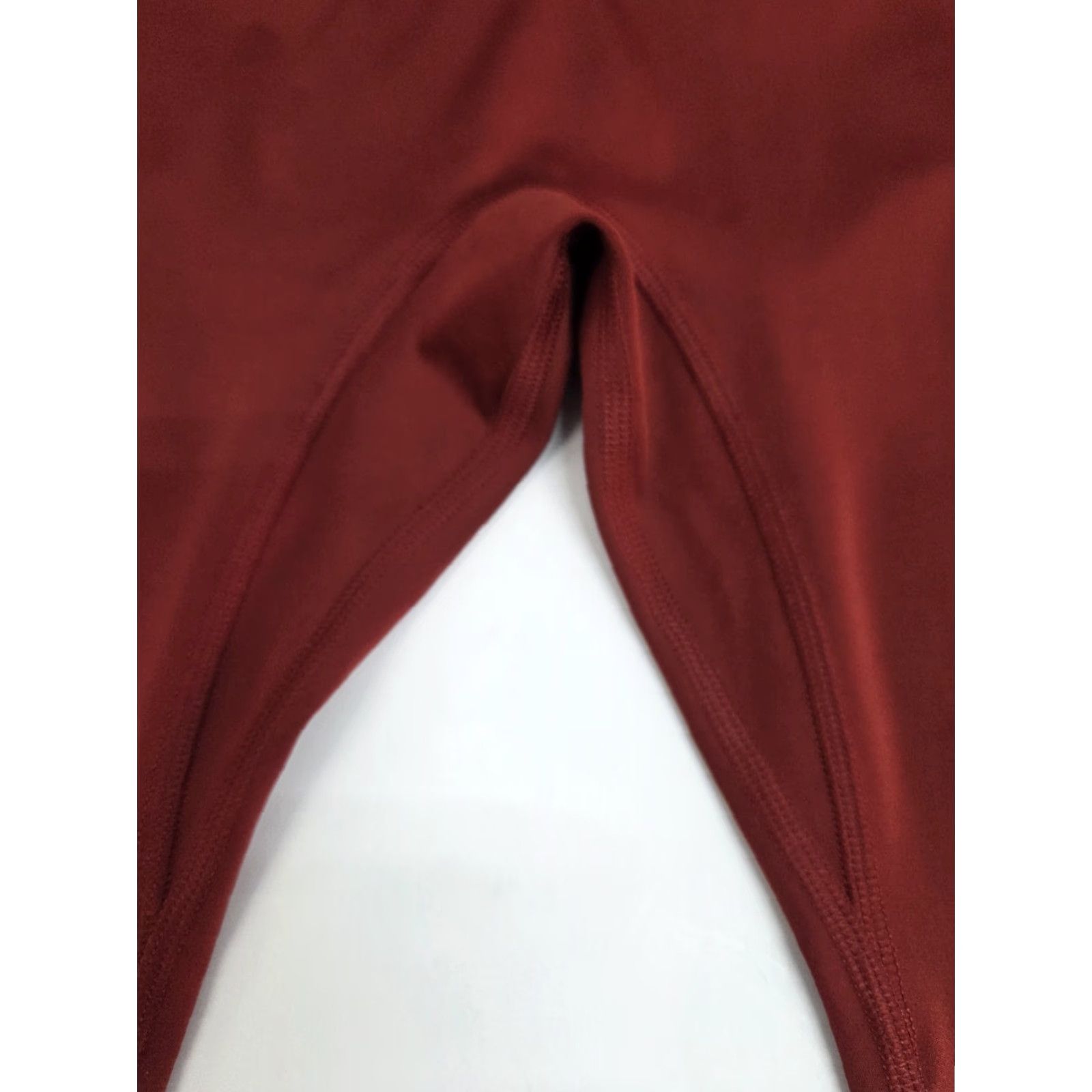 Gymshark GYMSHARK Womens Leggings Maroon XXS Compression Stretch Athletic Skinny Pull On Activewear 2XS Leggings Shark Pattern Size 24" / US 00 / IT 34 - 6 Thumbnail