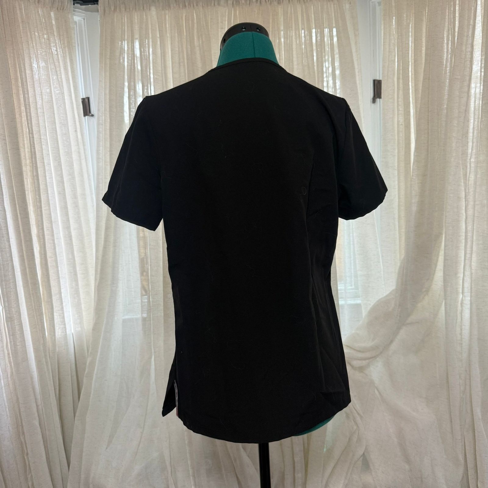 Other MediClo Black Recycled Scrub Top | Sz S Size S / US 4 / IT 40 - 5 Thumbnail